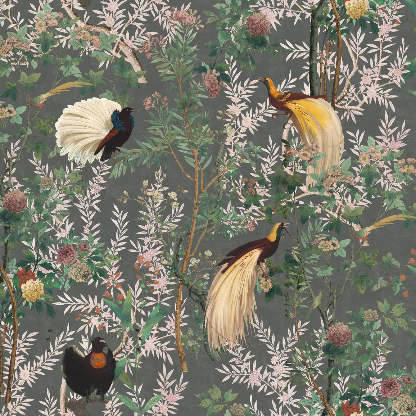 Royal Garden Wallpaper Sample Swatch - Image 2