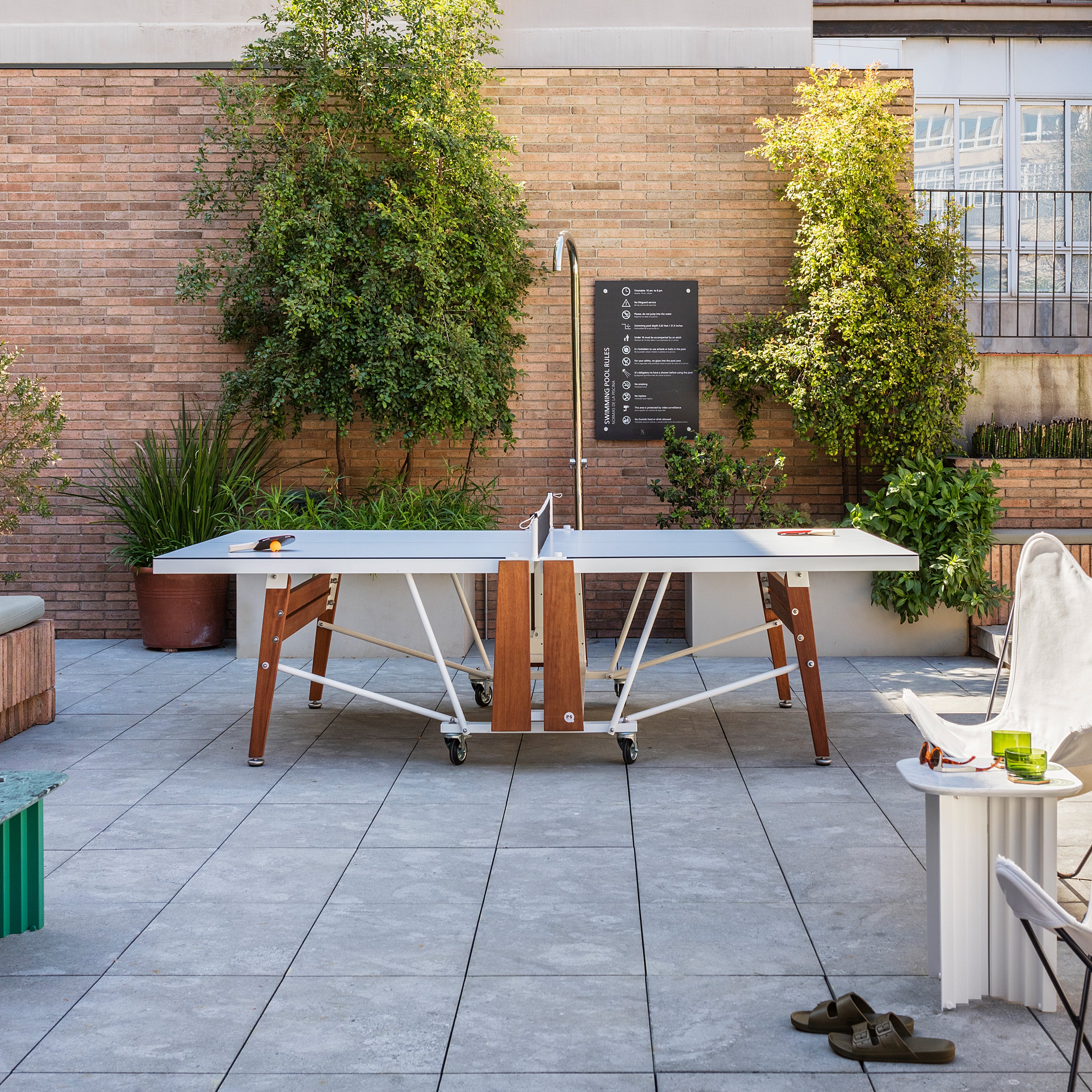 RS Folding Indoor/Outdoor Ping Pong Table - Image 13