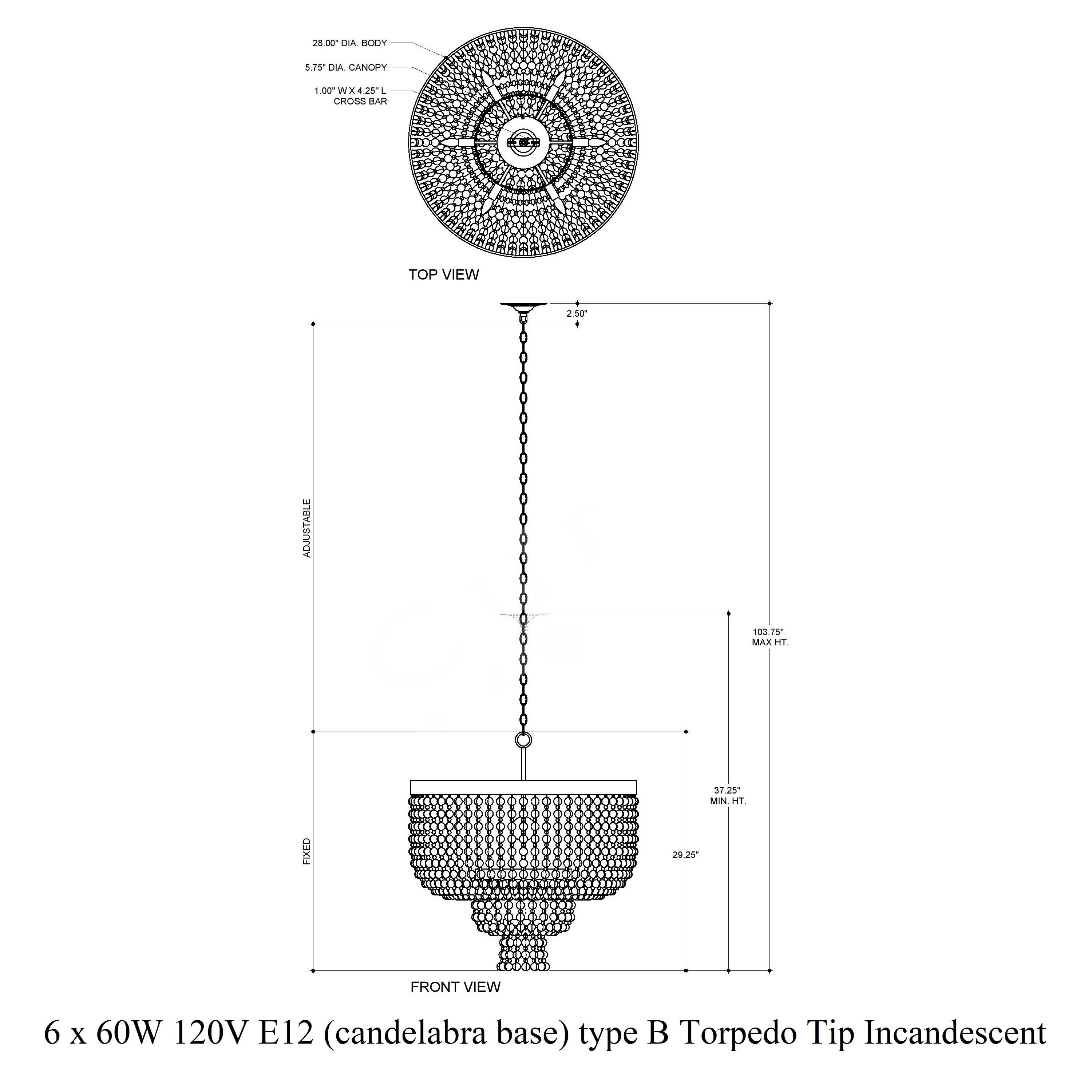 Sabia Chandelier - Image 6