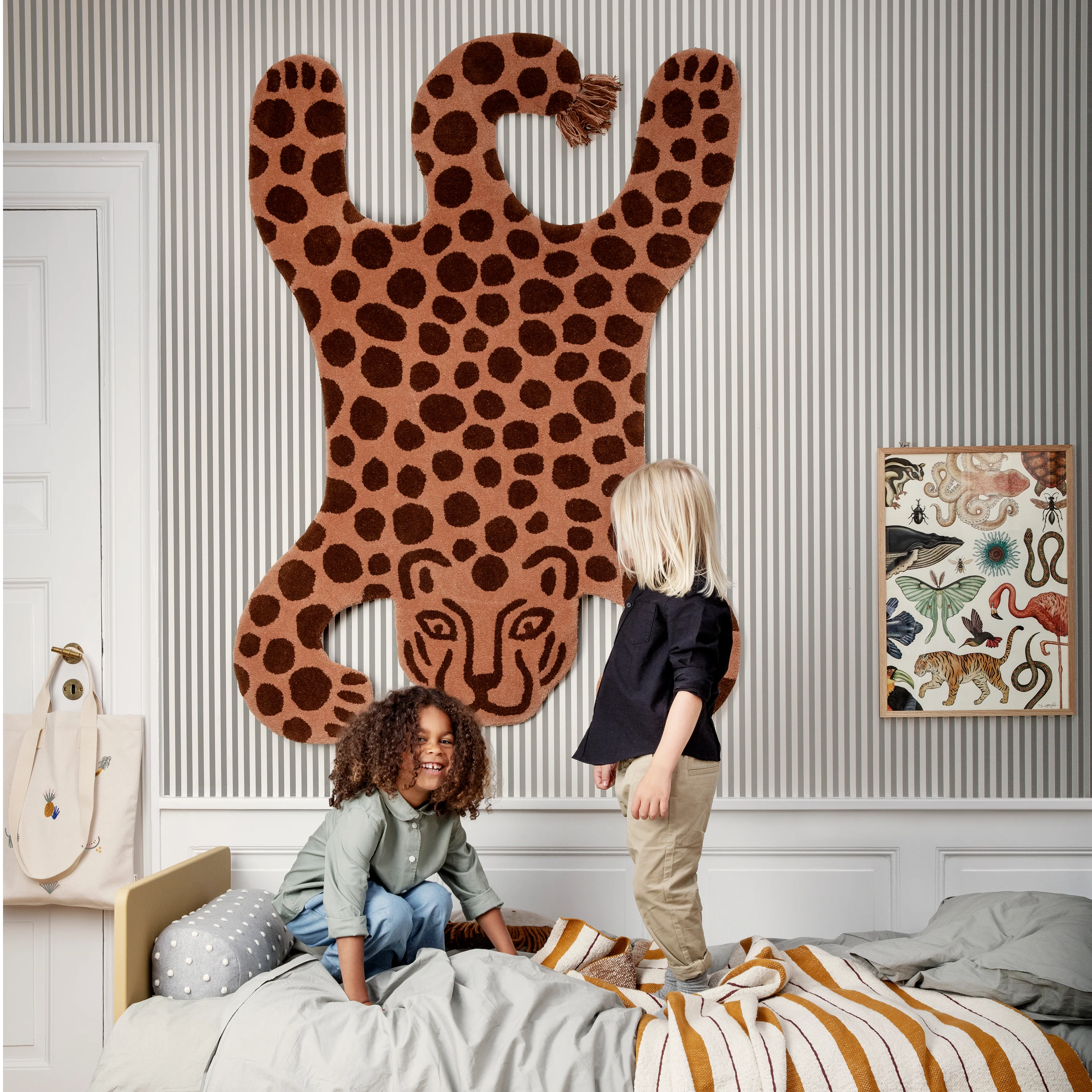 Safari Tufted Rug - Leopard - Image 2
