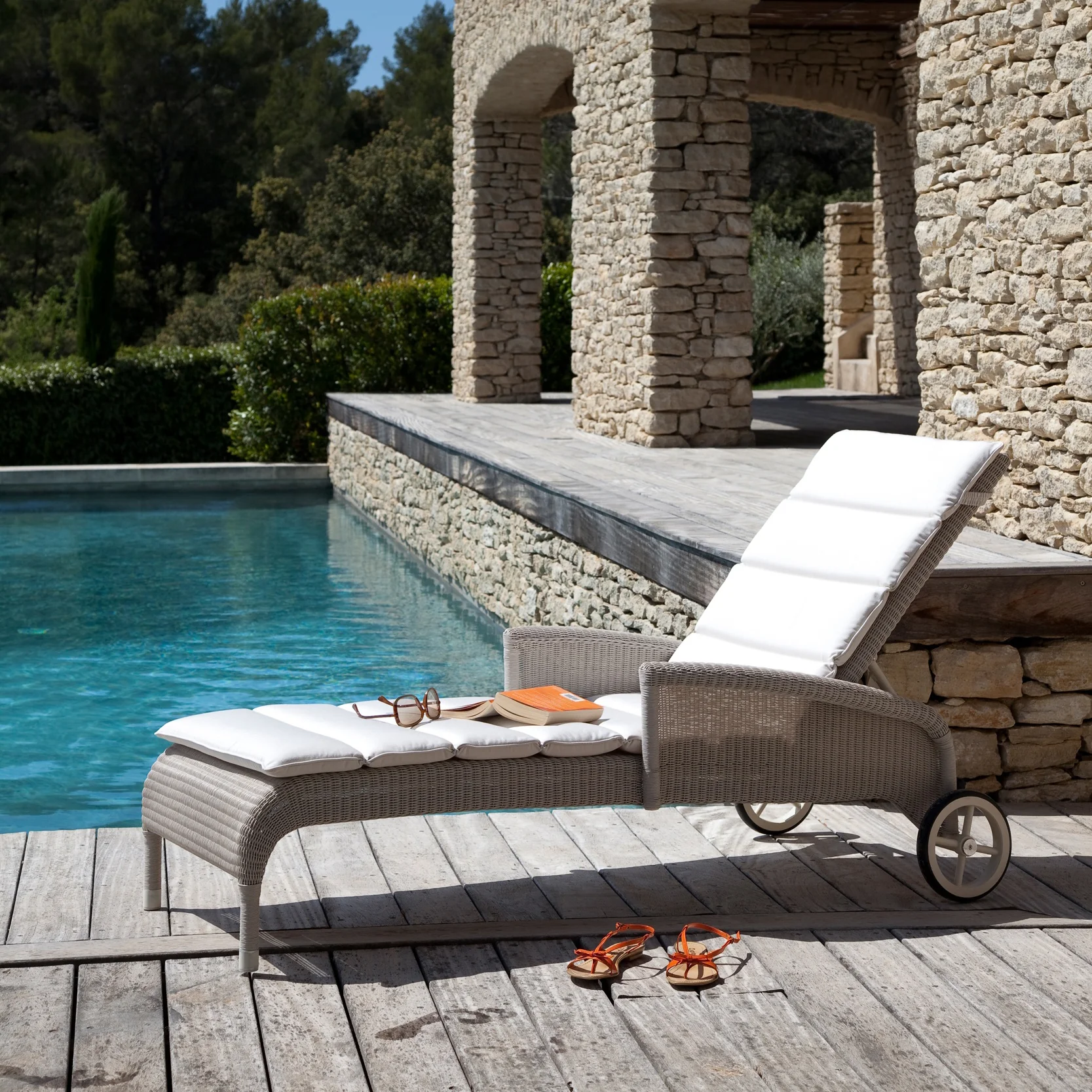 Safi Outdoor Sunlounger - Image 2