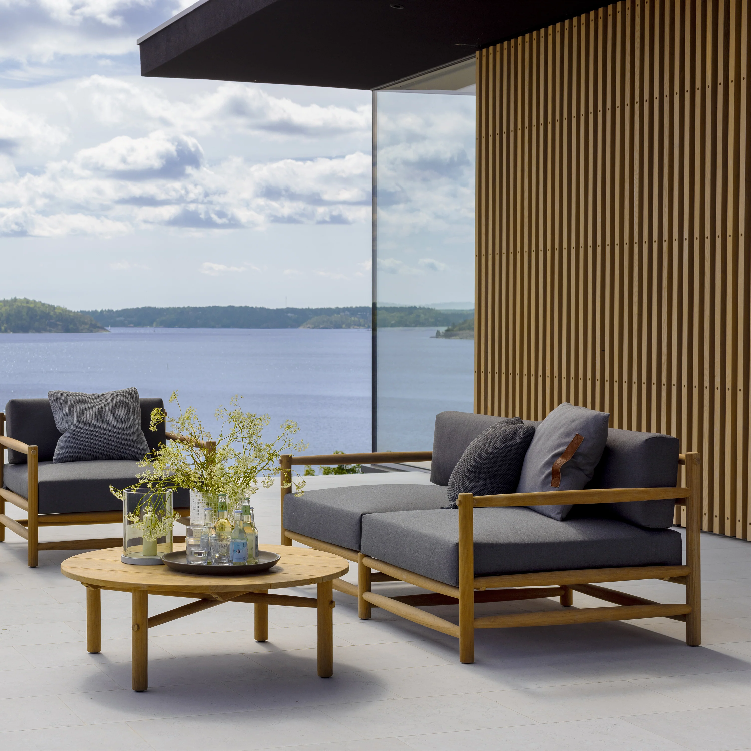 Saltholm Outdoor Sofa - Image 3