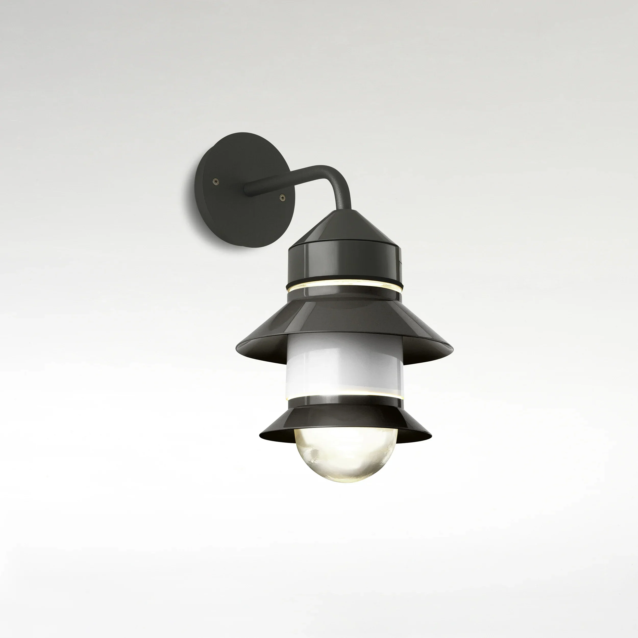 Santorini Fixed Stem Outdoor Wall Sconce - Image 12