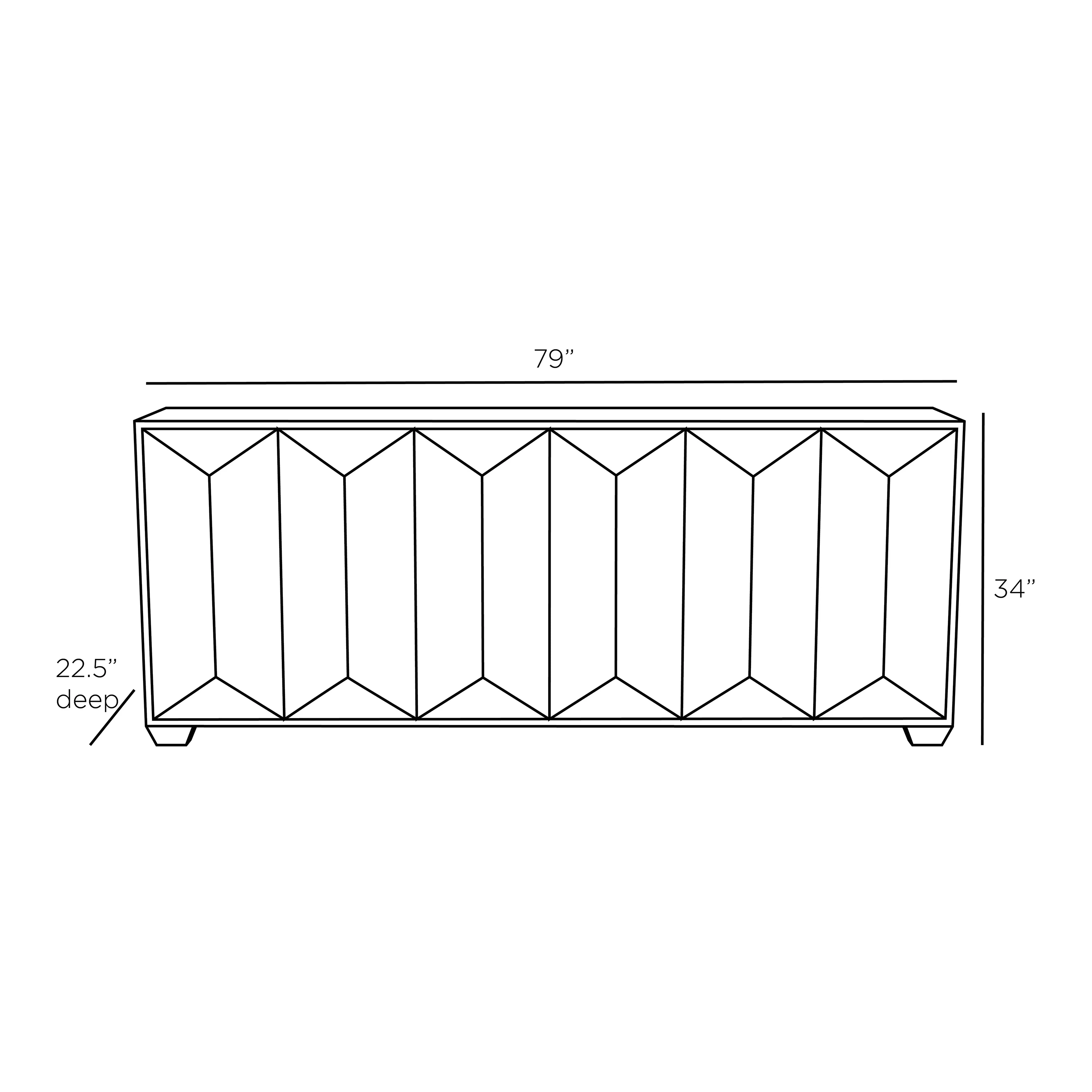Sapphire Credenza - Image 18