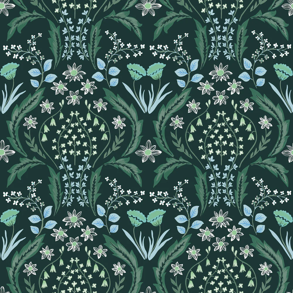 Scandi Floral Removable Wallpaper - Image 2