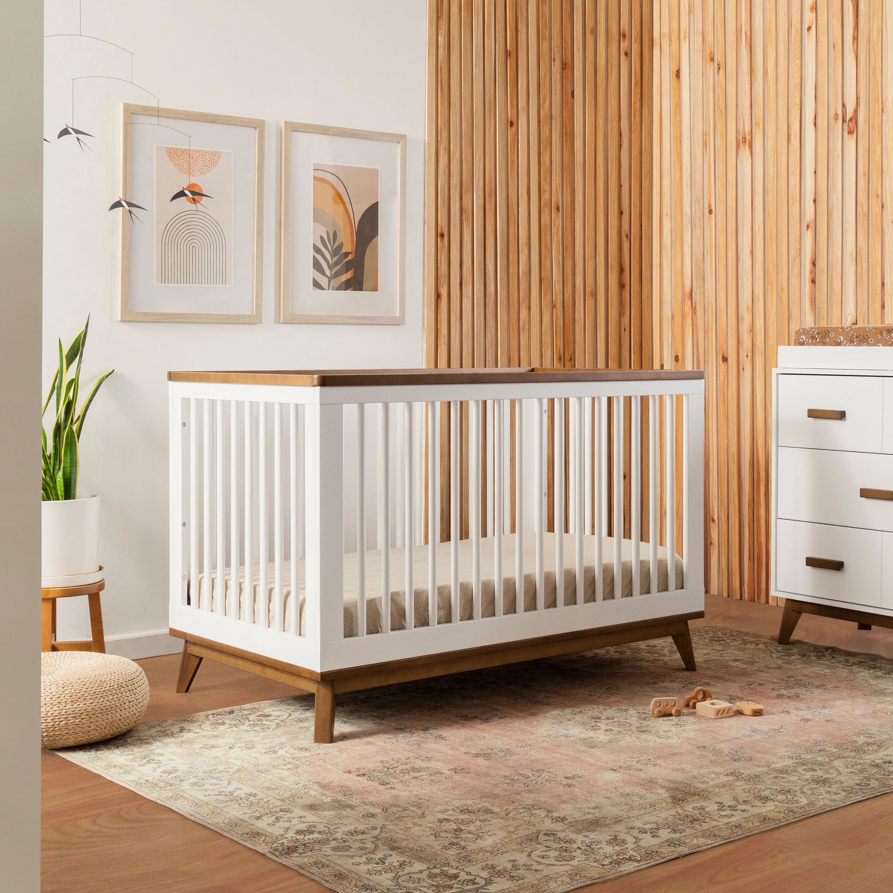 Scoot 3-in-1 Convertible Crib with Toddler Bed Conversion Kit - Image 27