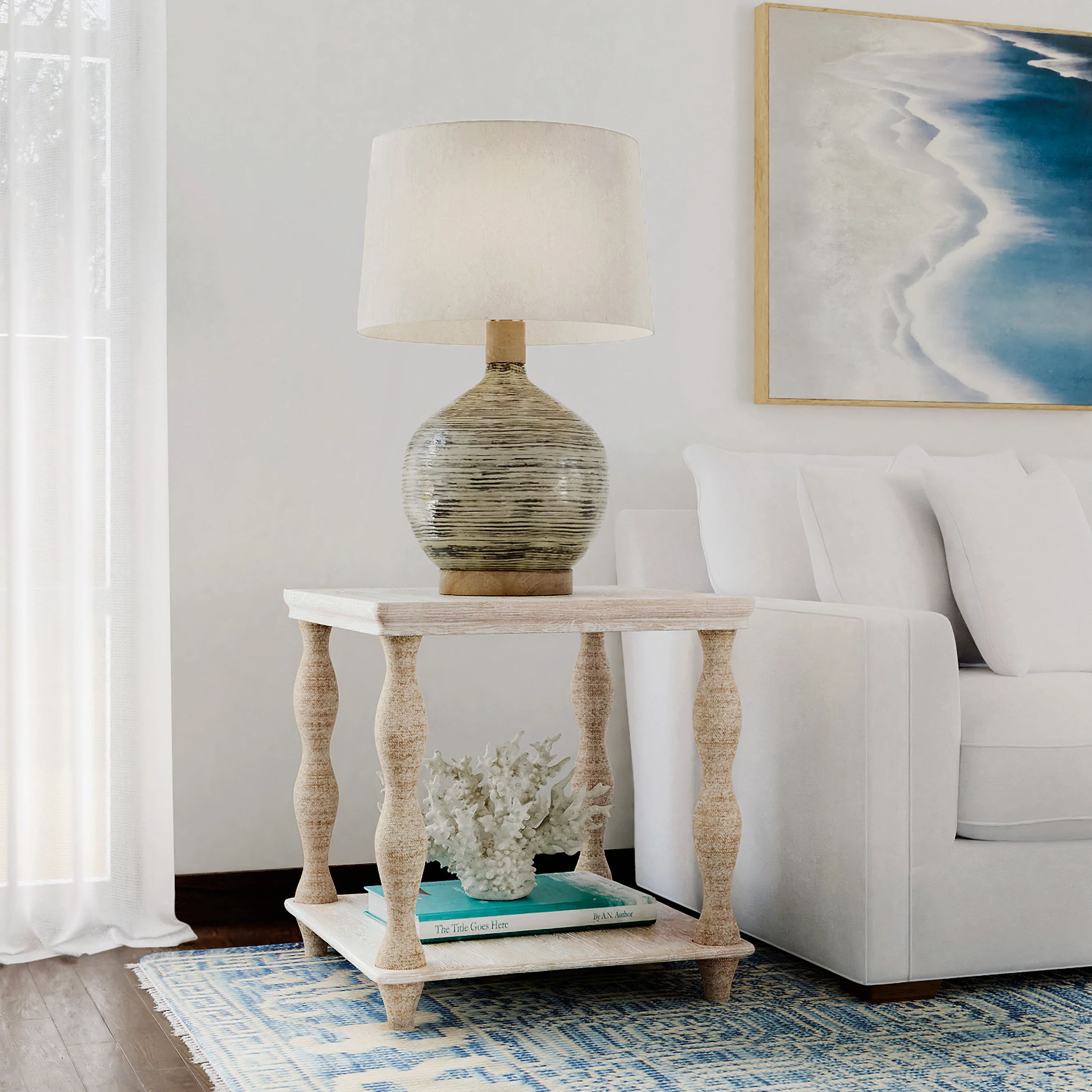 Serenity Bahari Lamp Table - Image 5