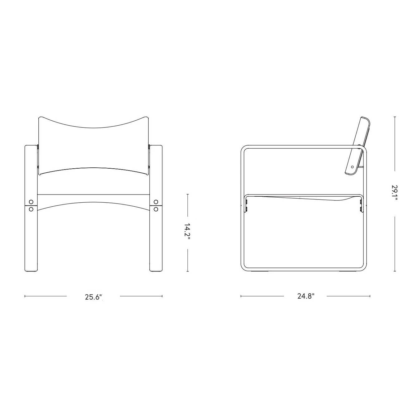 Series 270 F Lounge Armchair - Image 30