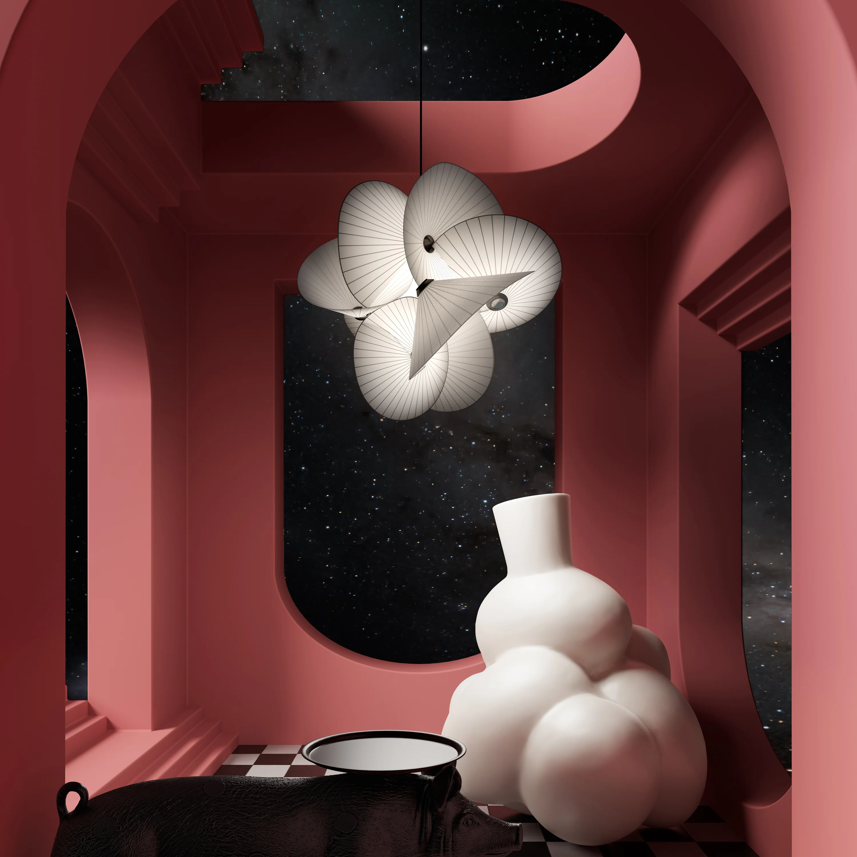 Serpentine Pendant Light - Image 6