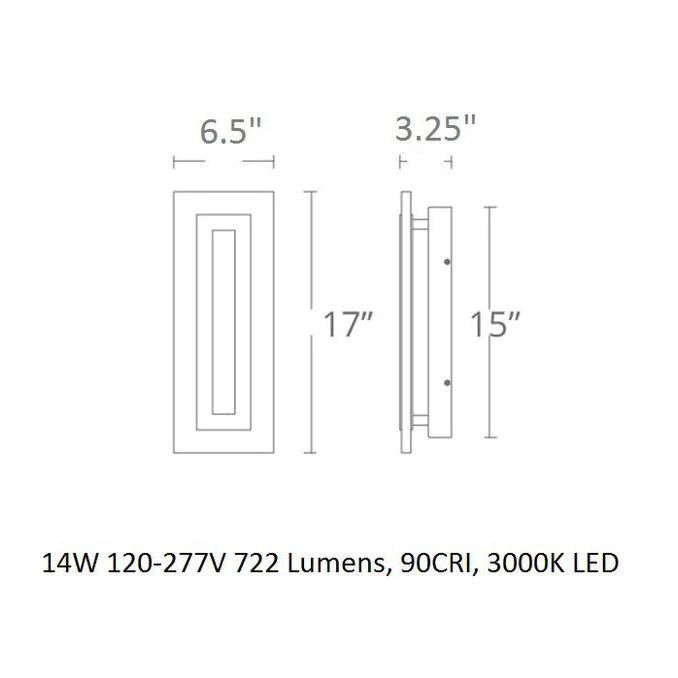 Shadow LED Outdoor Wall Light - Image 6