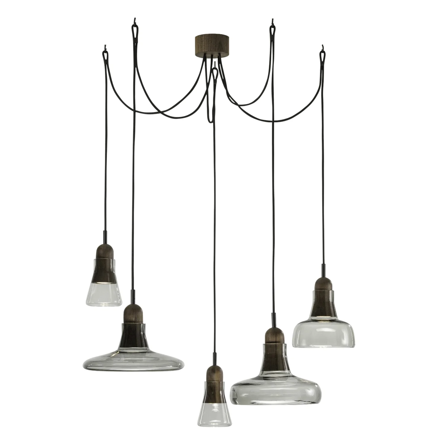 Shadows Multipoint LED Pendant Light