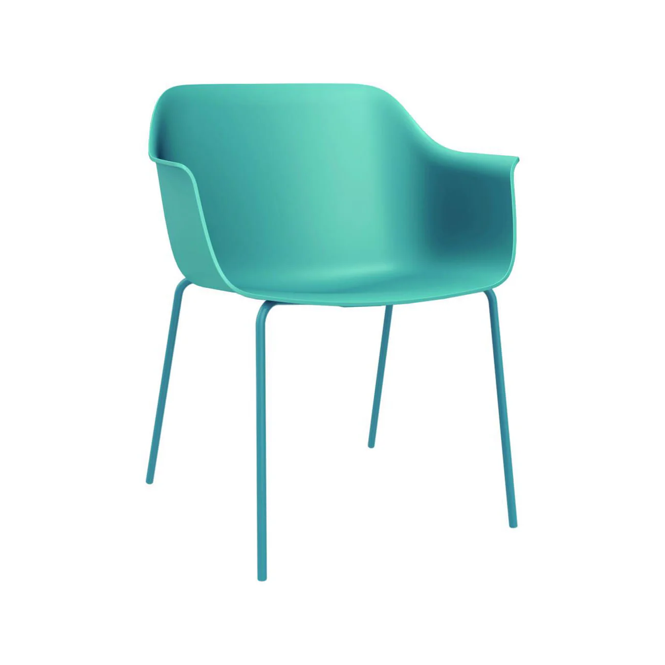 Shape Armchair - 4 Legs (Set of 2) - Image 4
