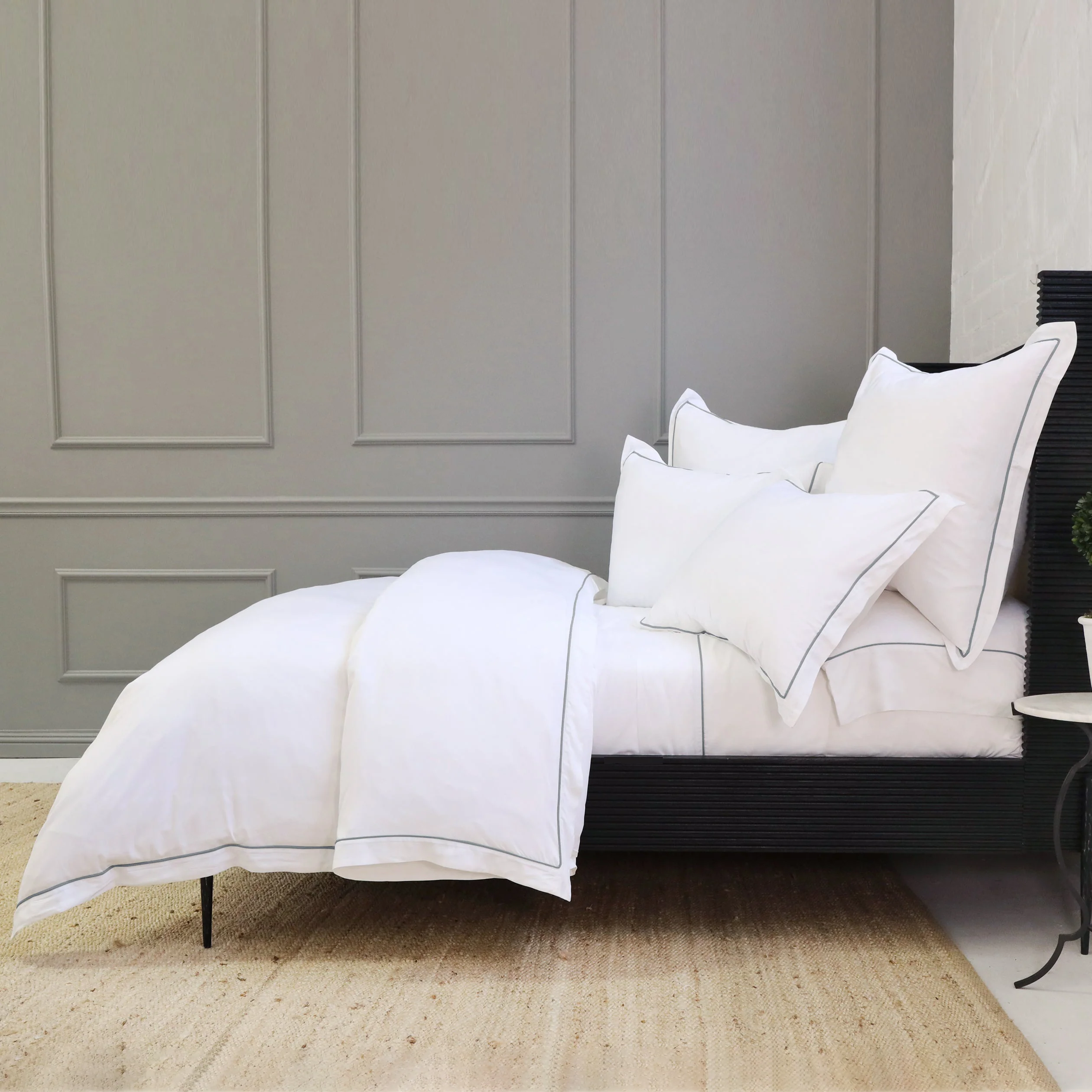 Sheena Bamboo Sateen Duvet Set - Image 4