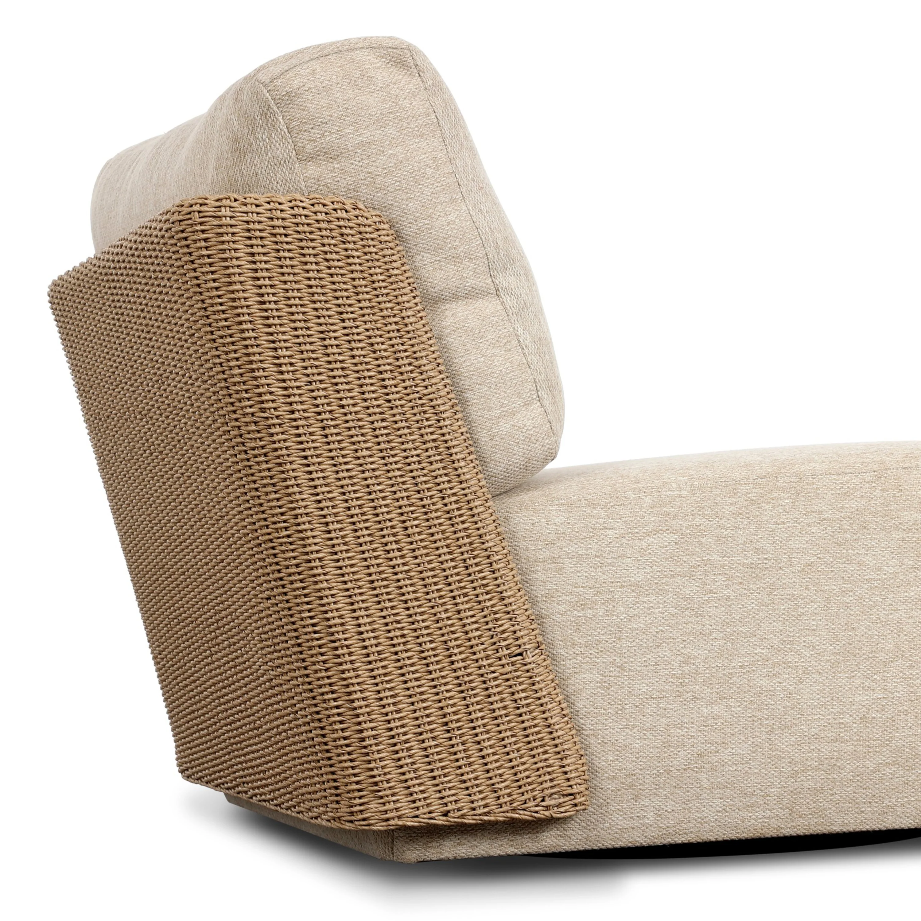 Sicilia Outdoor Woven Swivel Chair - Image 7