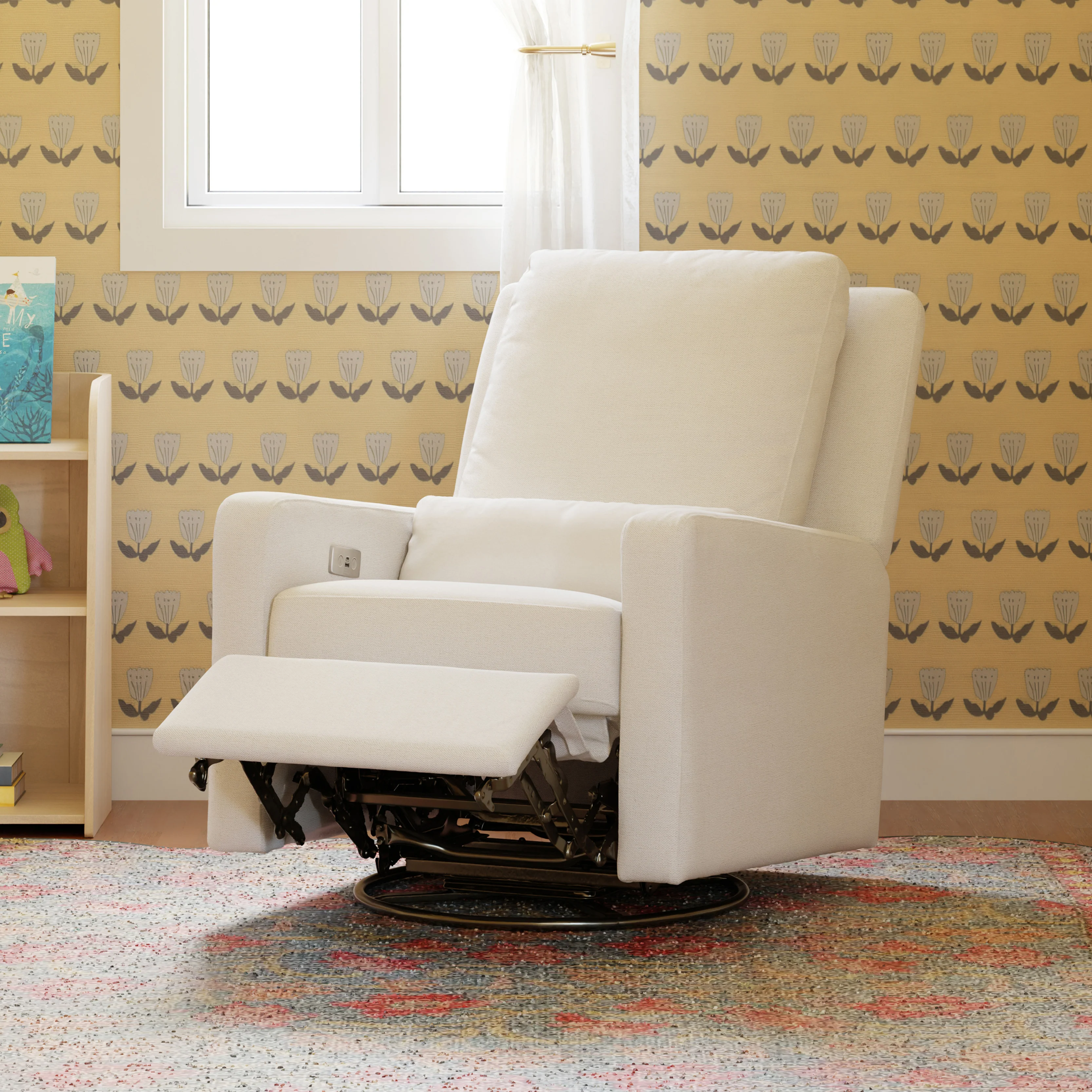 Sigi Electronic Recliner and Swivel Glider with USB port - Image 11