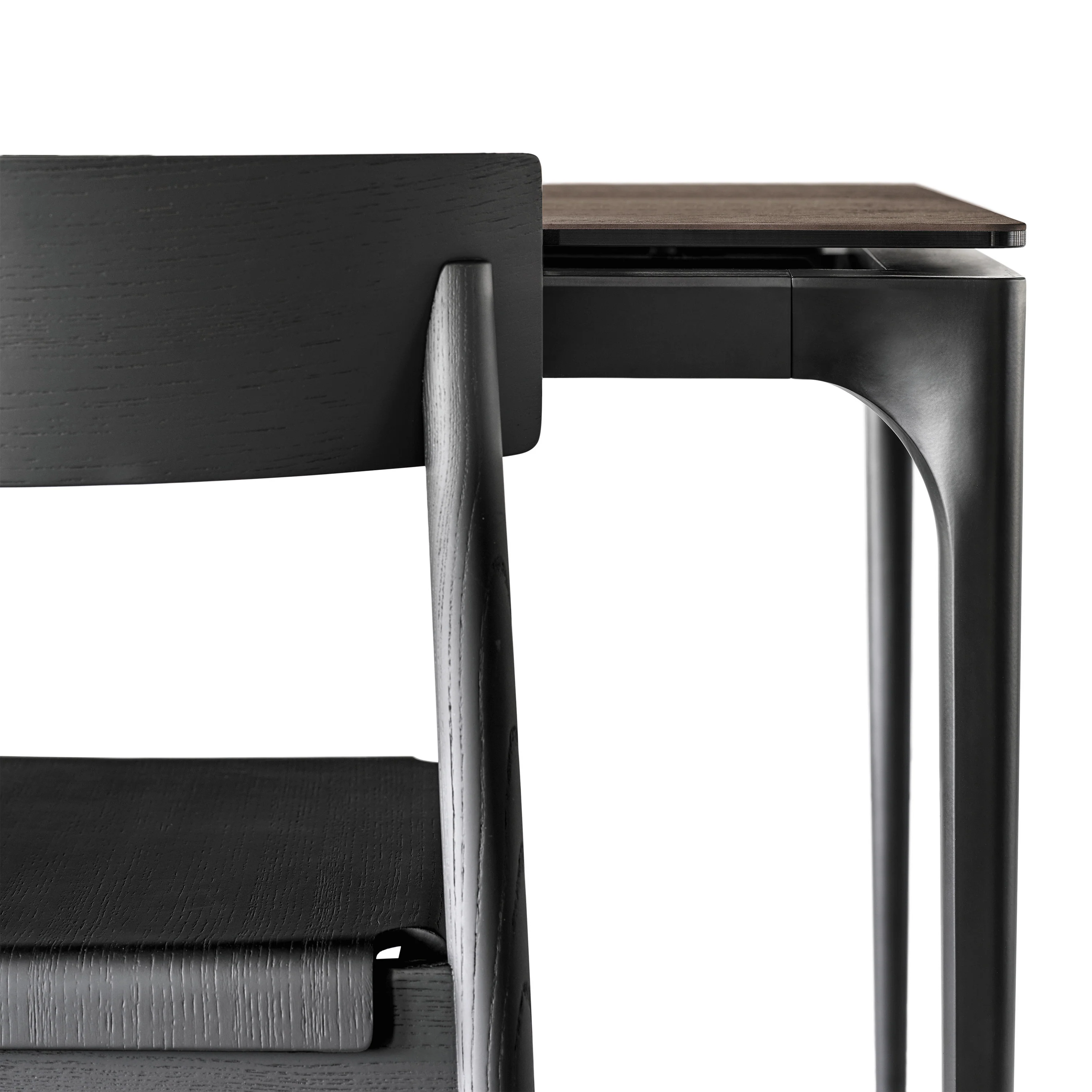 Silhouette Rectangular Extendable Dining Table - Image 5