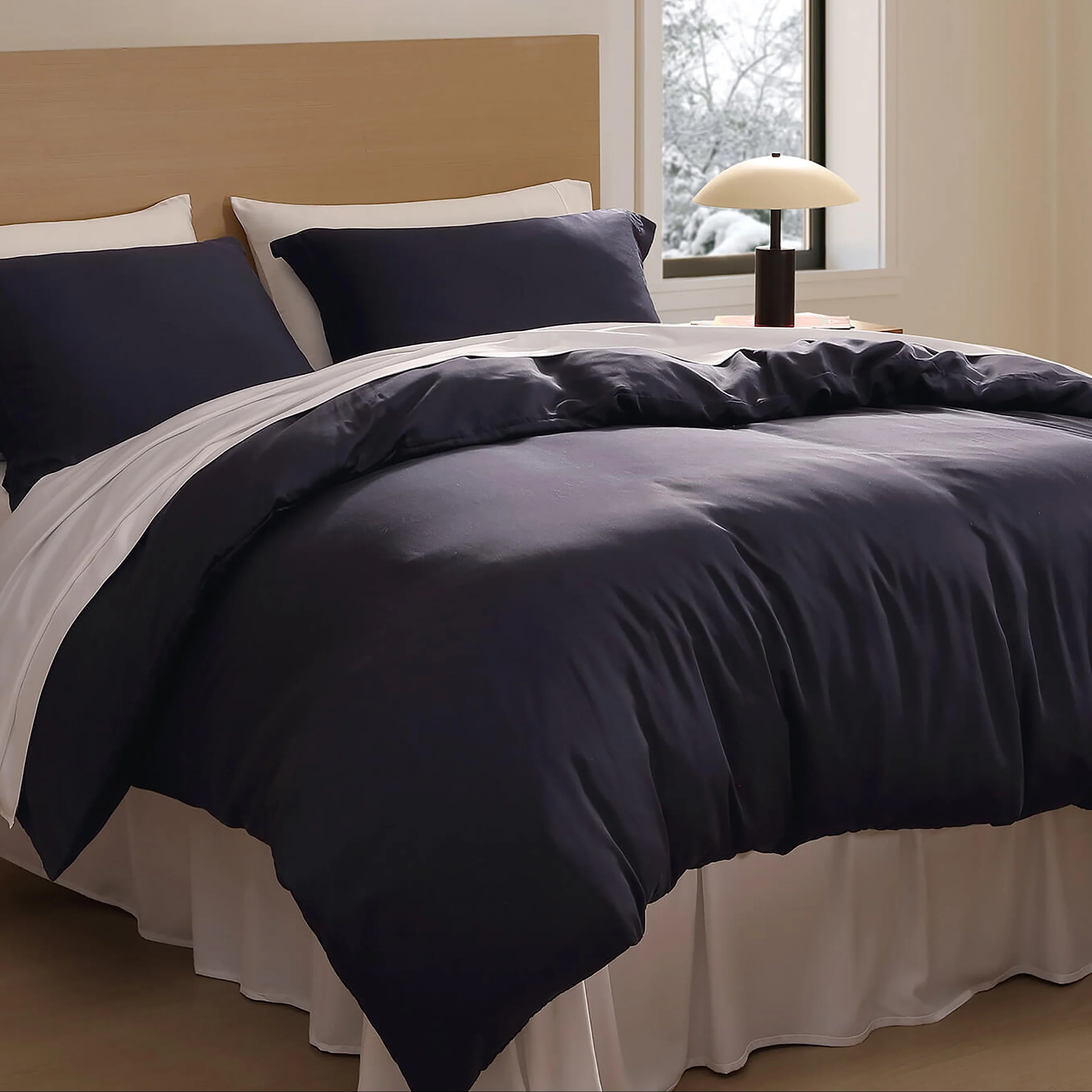 Silky Lyocell Duvet Cover - Image 7