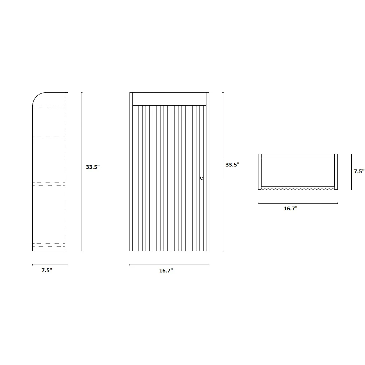 Sill Wall Cabinet - Image 7