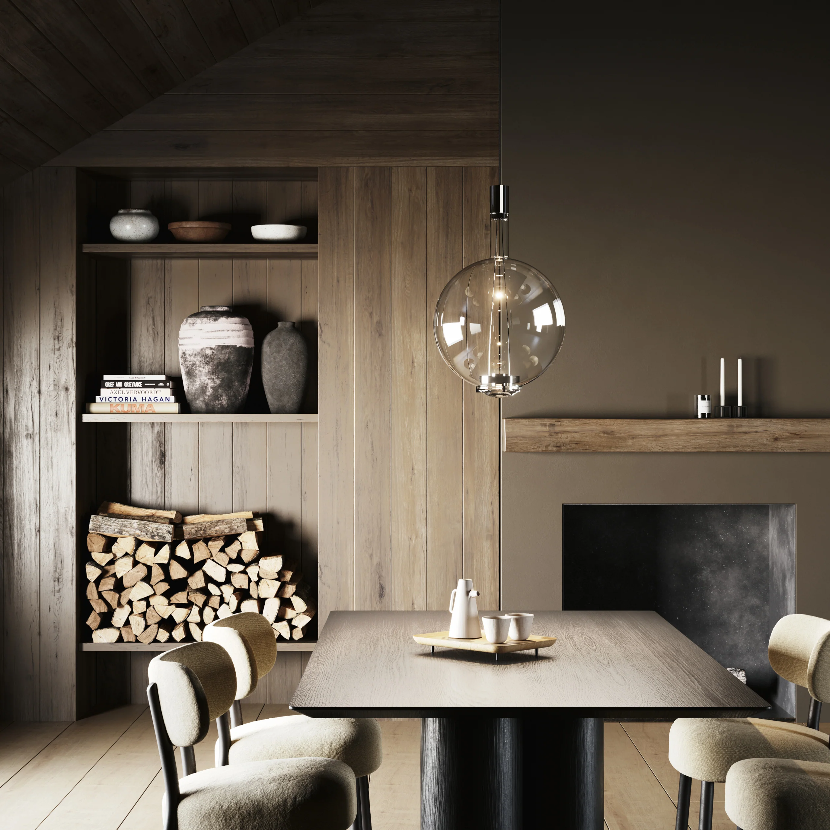 Sky Fall Round LED Pendant Light - Image 8