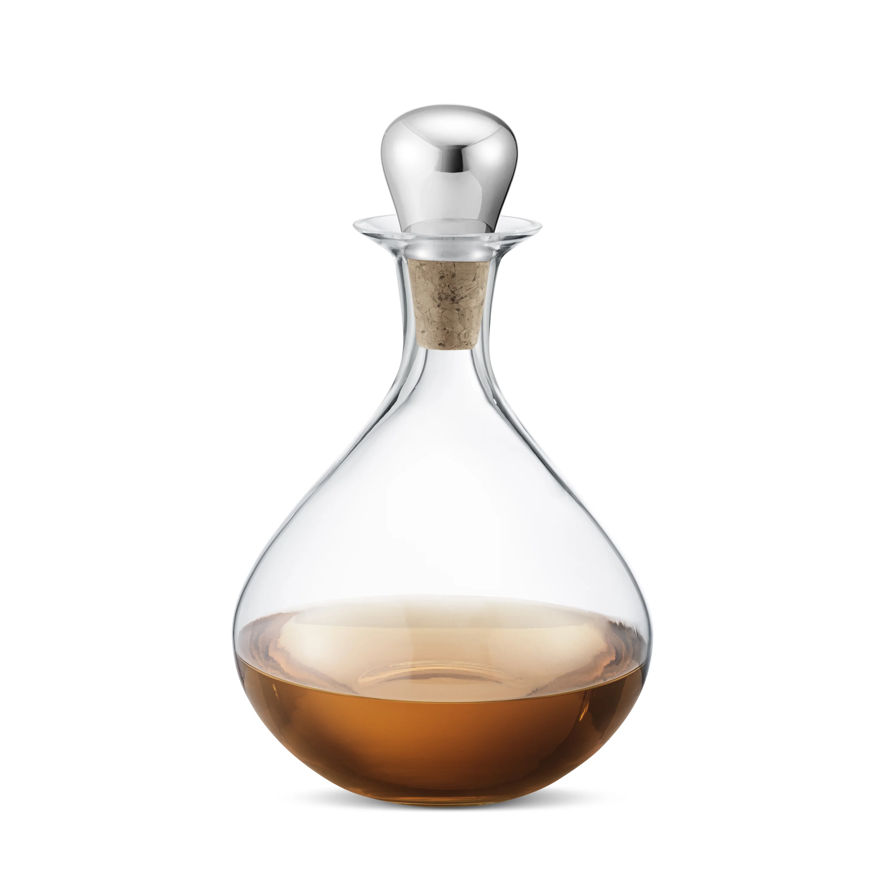 Sky Liquor Decanter with Cork Stopper - Image 3