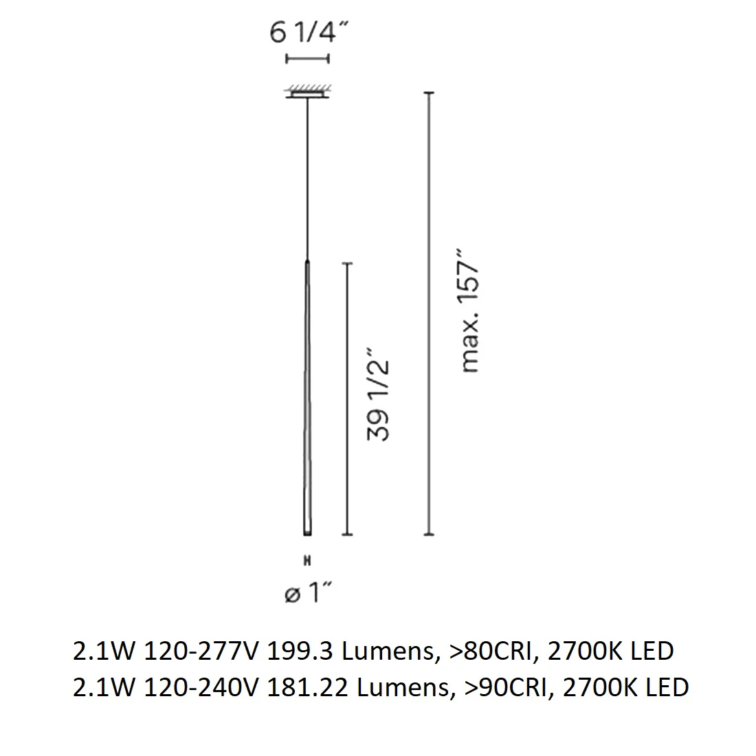 Slim Pendant Light - Image 10