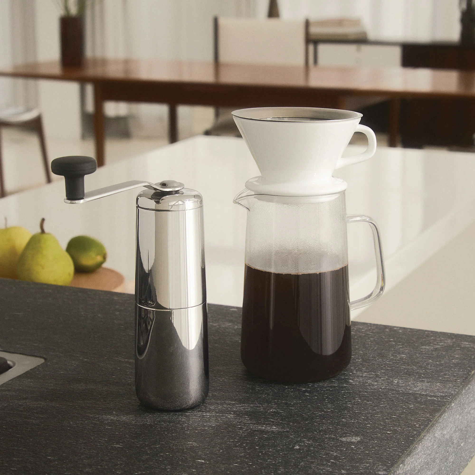 Slow Drip Coffee Maker & Grinder Set - Image 2