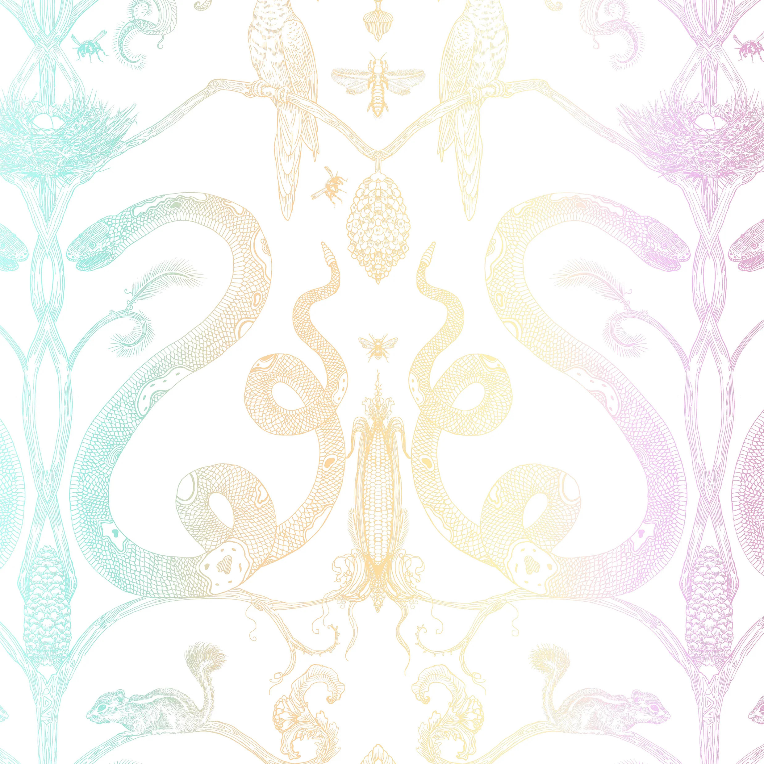 Snake Party Wallpaper - Image 14