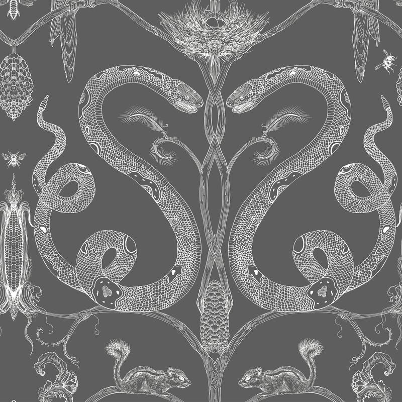 Snake Party Wallpaper Sample Swatch - Image 32