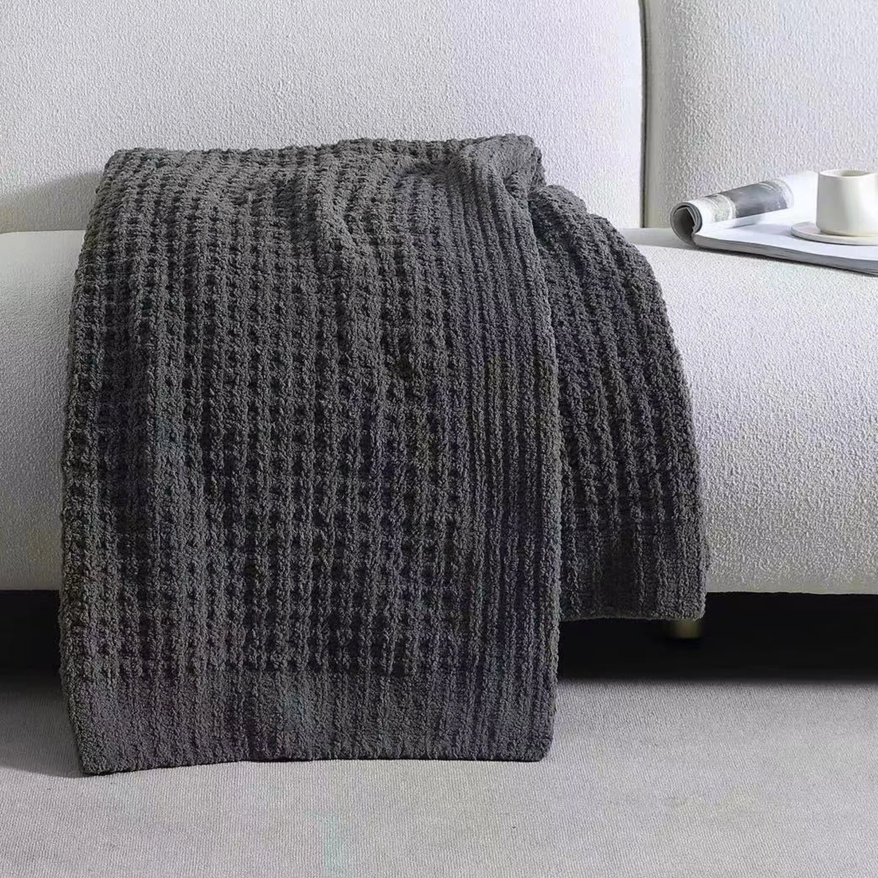 Snug Waffle Throw Blanket - Image 9