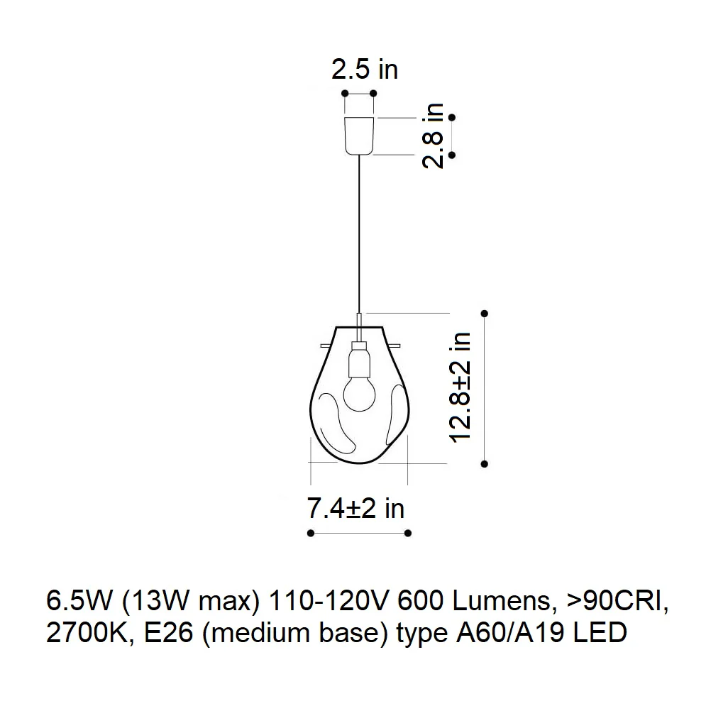 Soap LED Pendant Light - Image 21
