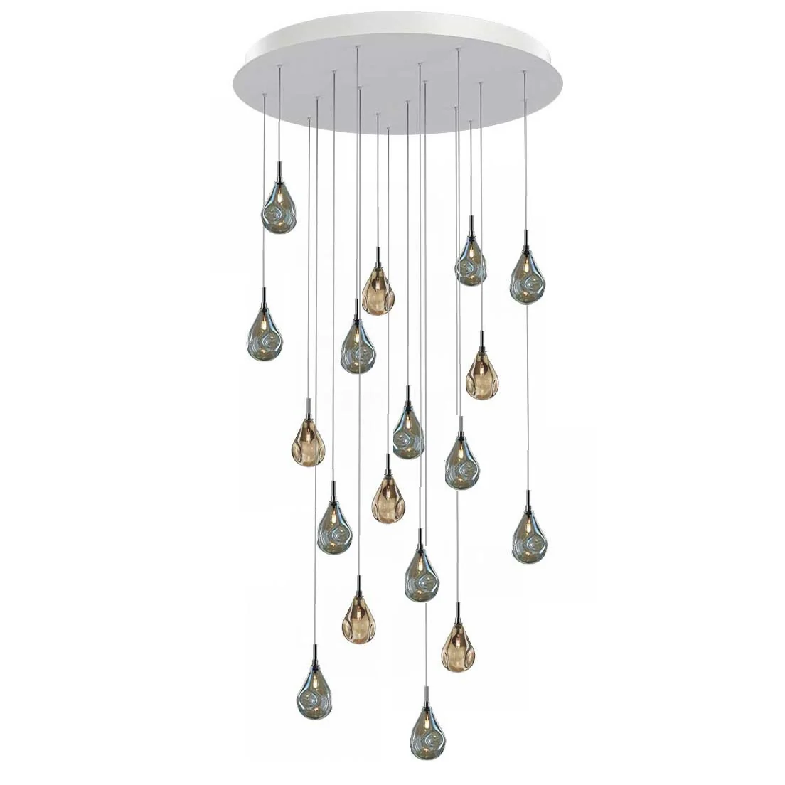 Soap Mini Round LED Chandelier - Image 11
