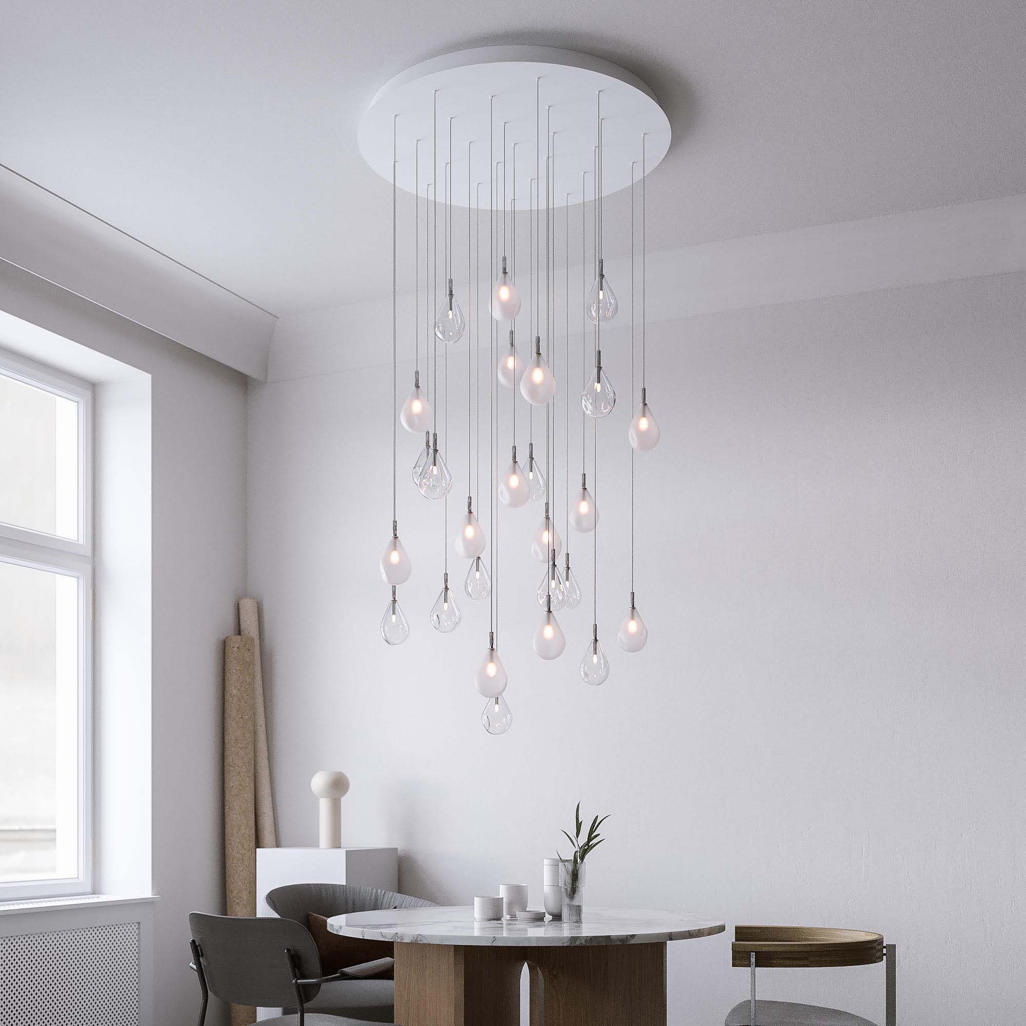 Soap Mini Round LED Chandelier - Image 13