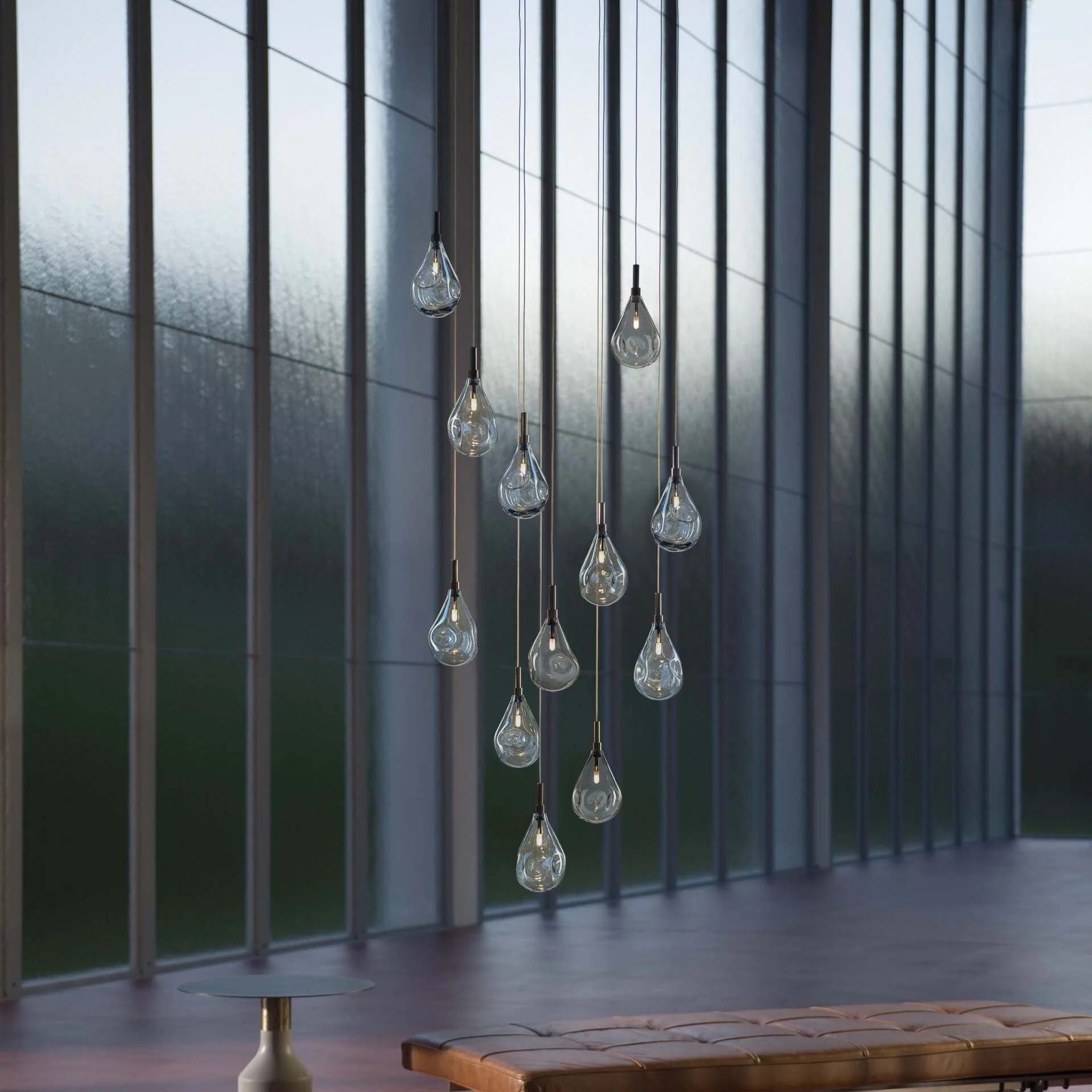 Soap Mini Round LED Chandelier - Image 14