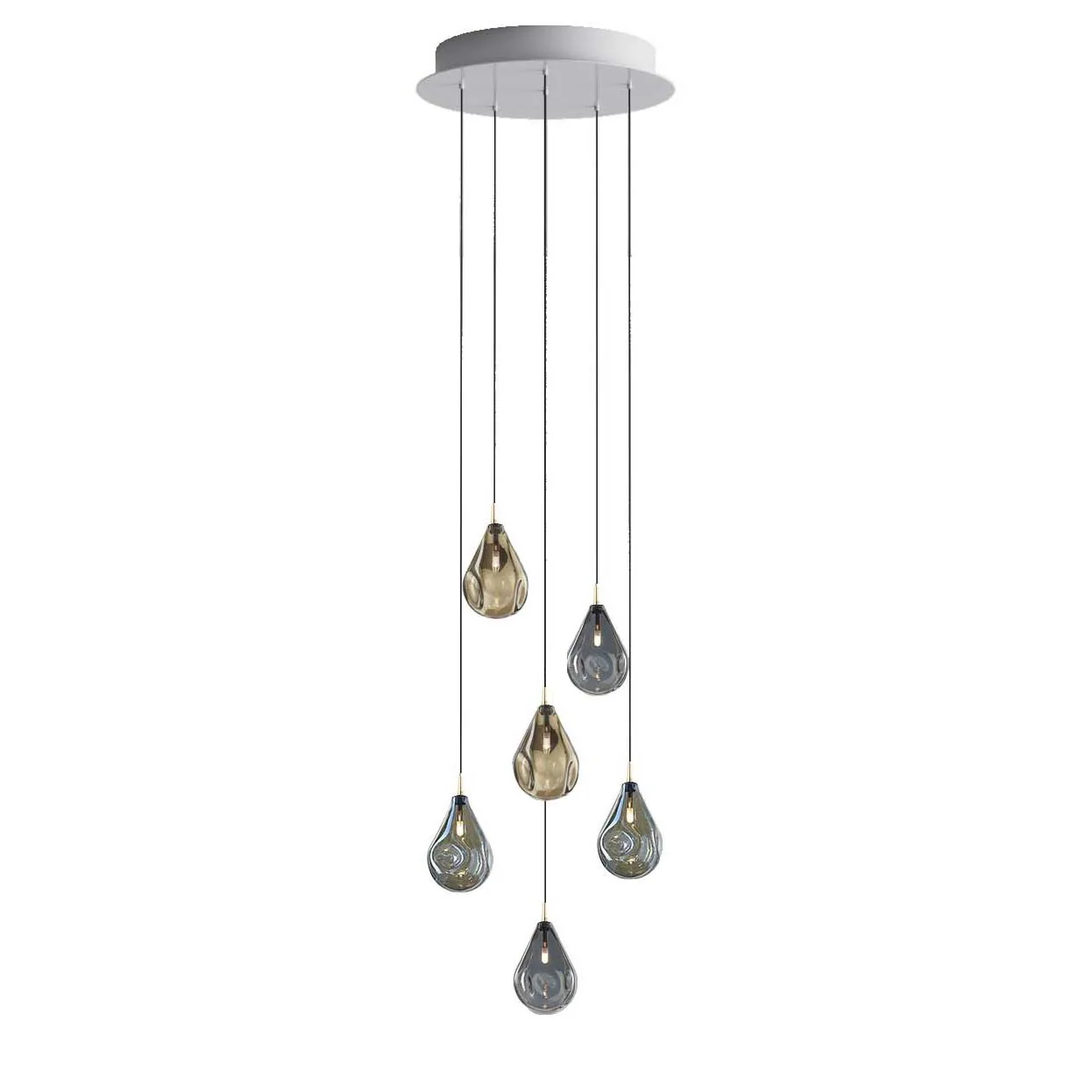 Soap Mini Round LED Chandelier - Image 31