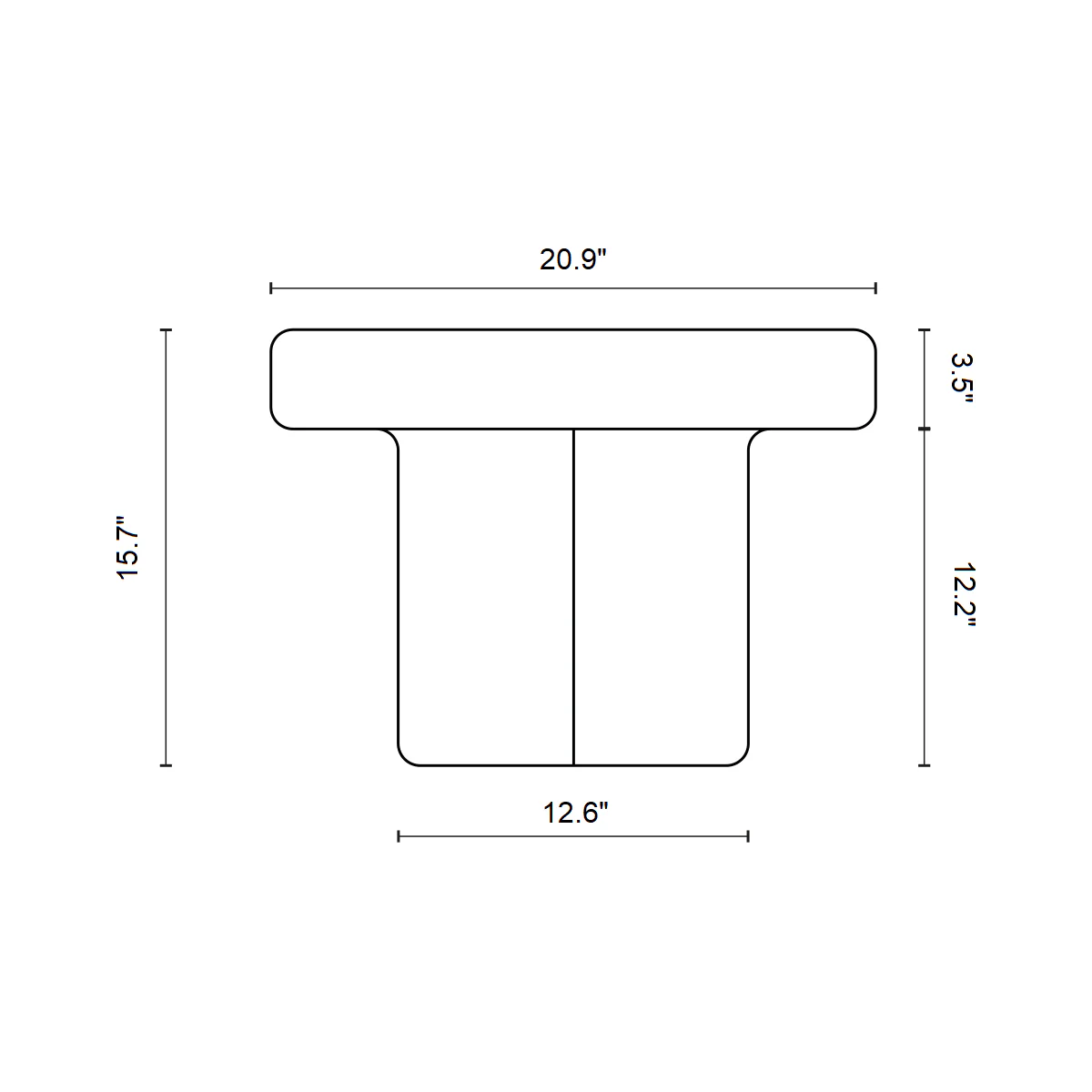 Soda Square Coffee Table - Image 10
