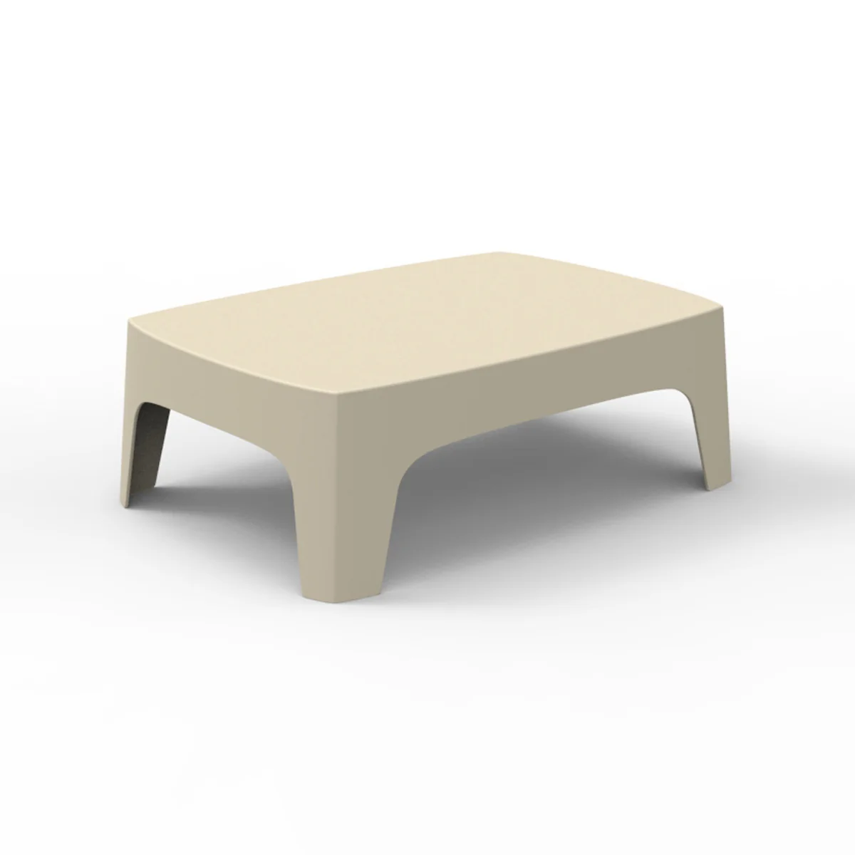 Solid Outdoor Coffee Table - Image 3