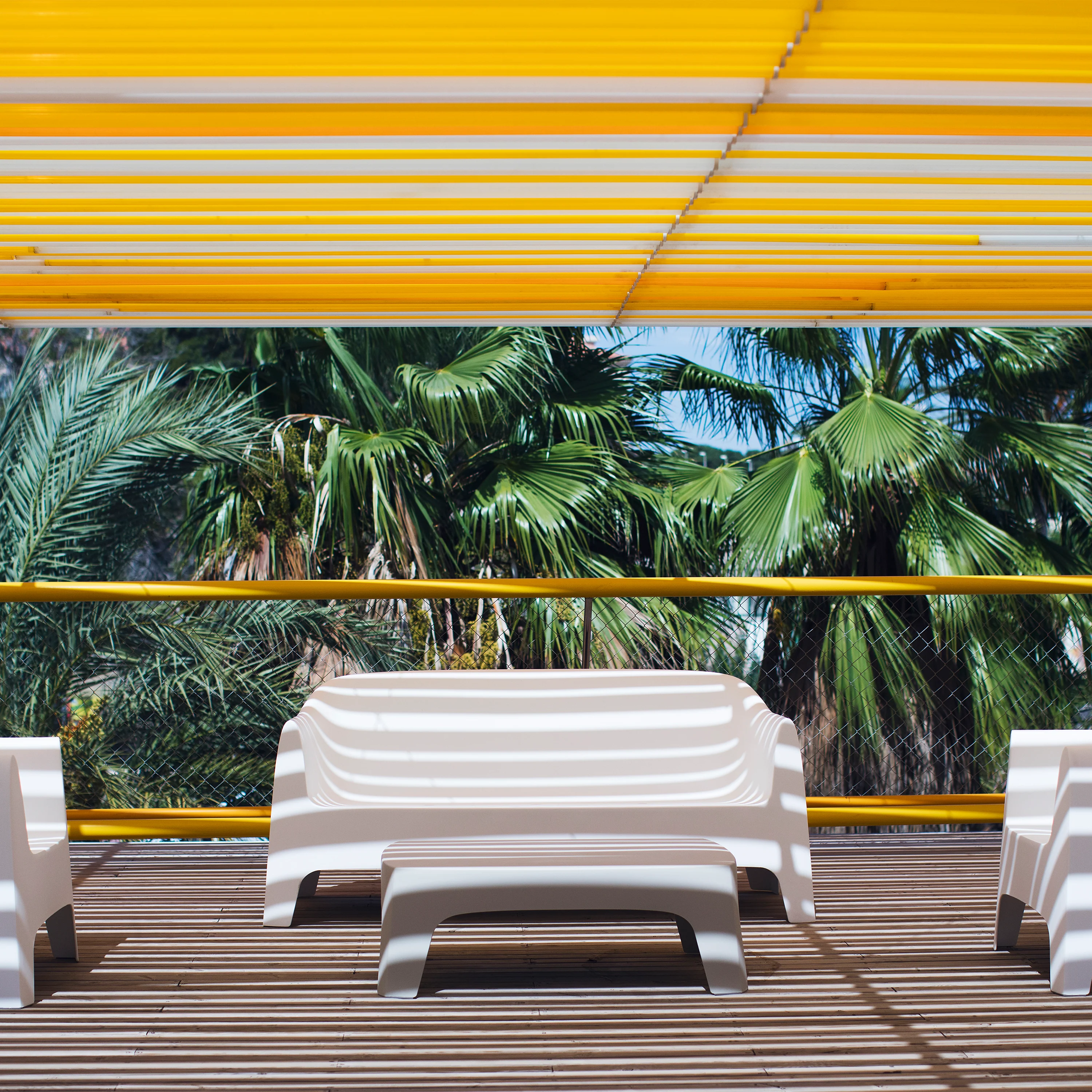 Solid Outdoor Coffee Table - Image 7