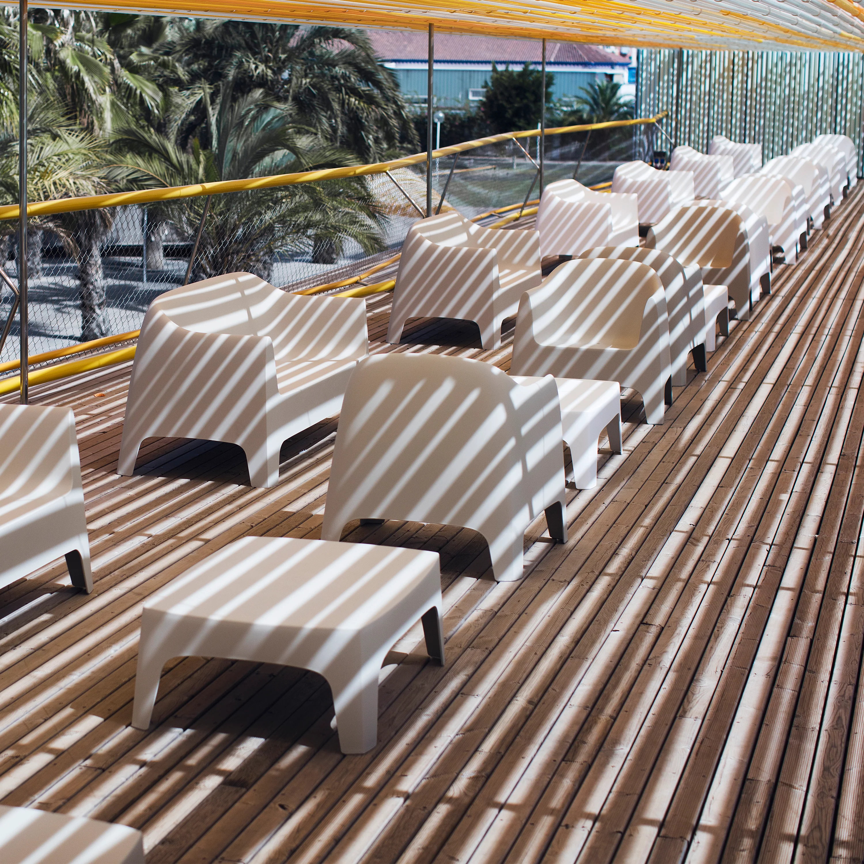 Solid Outdoor Coffee Table - Image 9