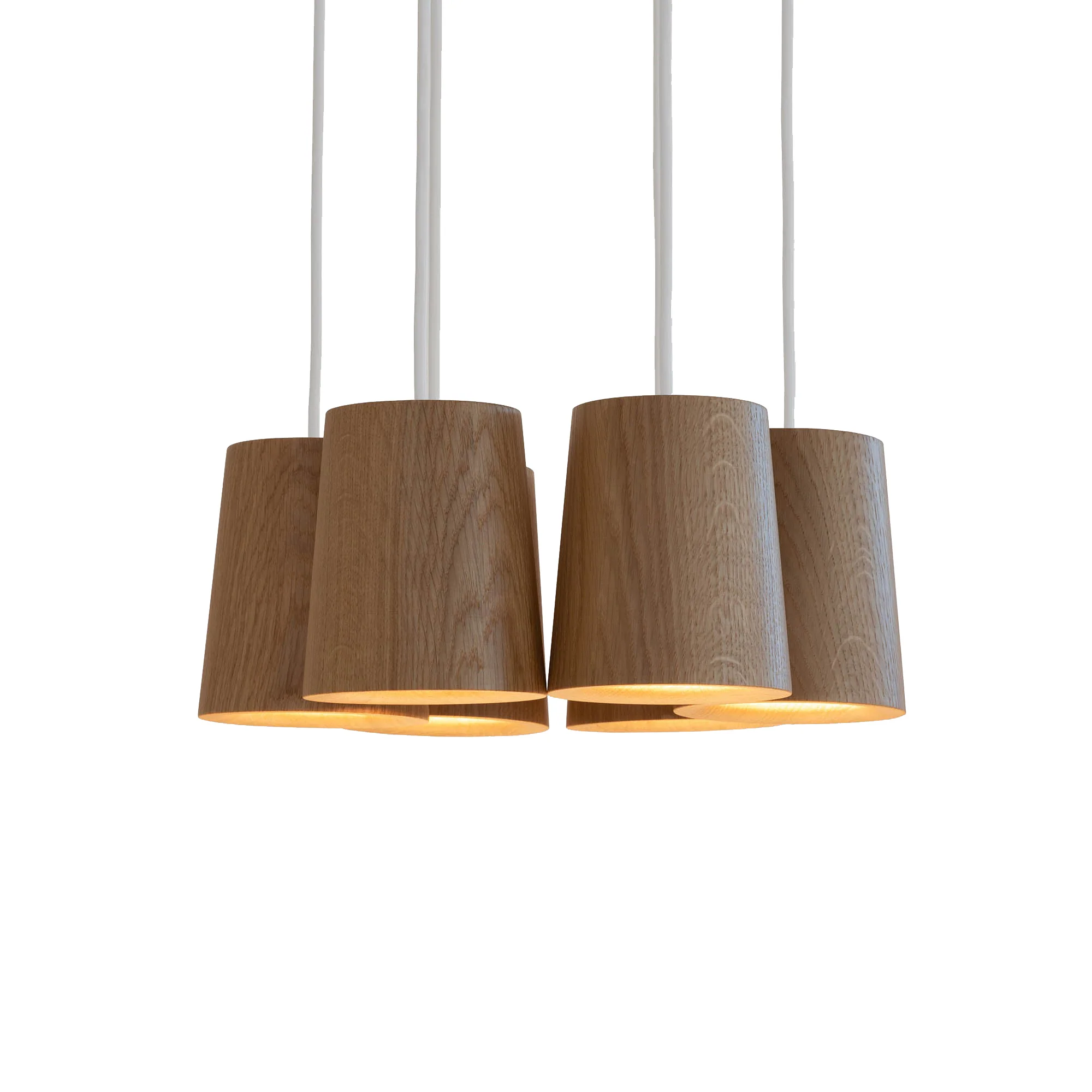 Solid Cone Cluster Pendant Light - Image 6
