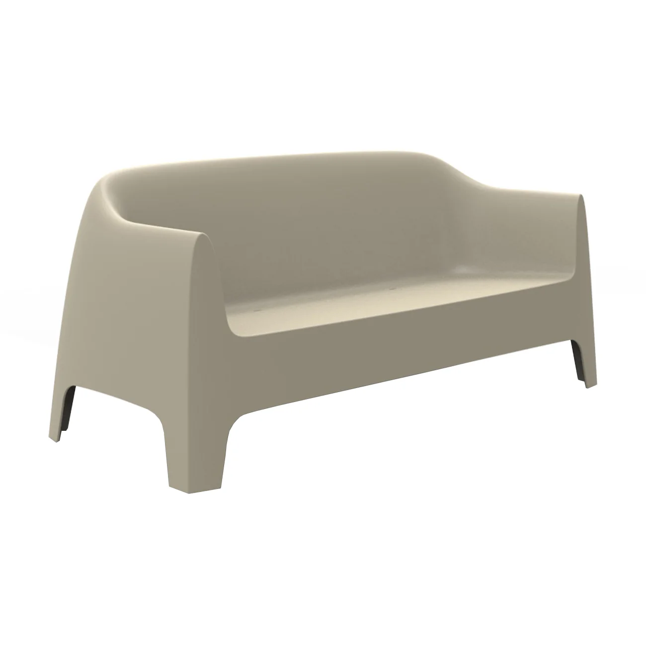 Solid Outdoor Sofa - Image 10