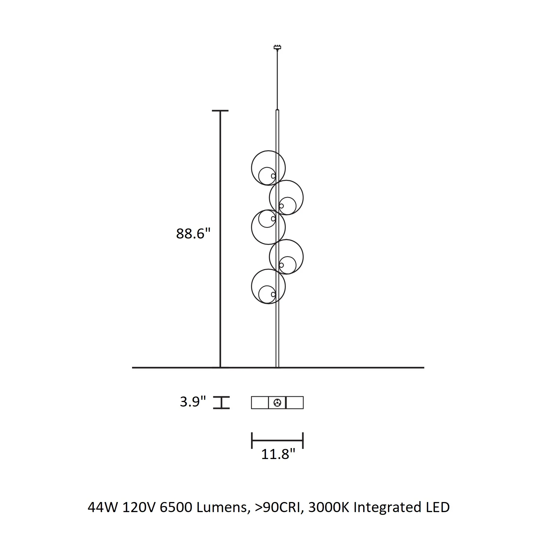 Sound LED Floor Lamp - Image 9