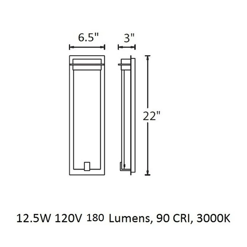 Spa LED Outdoor Wall Light - Image 7