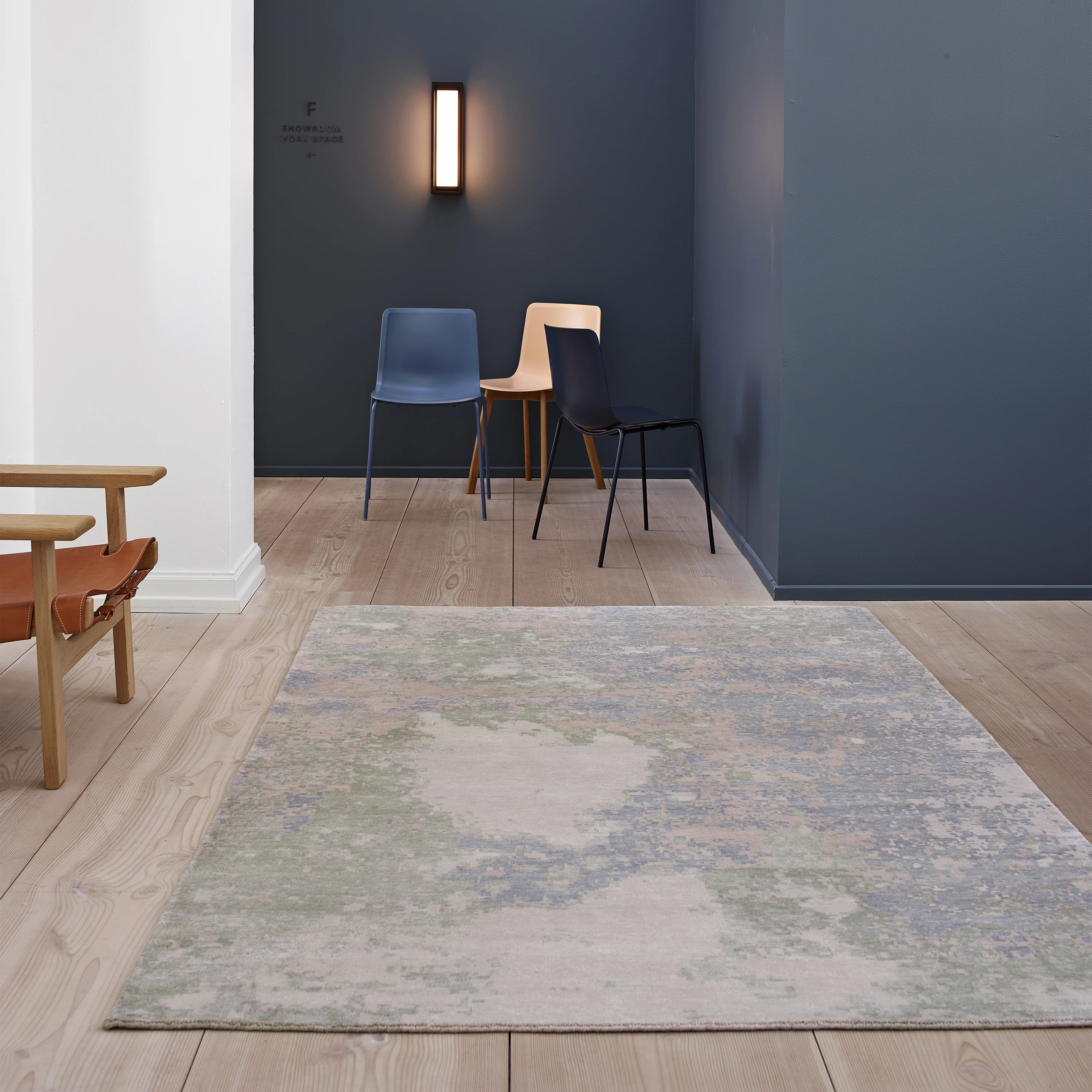 Space Surface Earth Bamboo Rug - Image 2