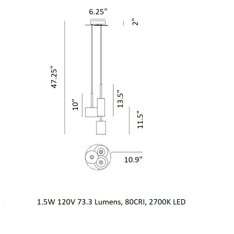 Spillray Multi Pendant Light - Image 25