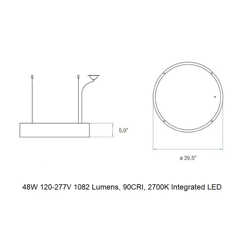 Spiro LED Suspension Light - Image 27