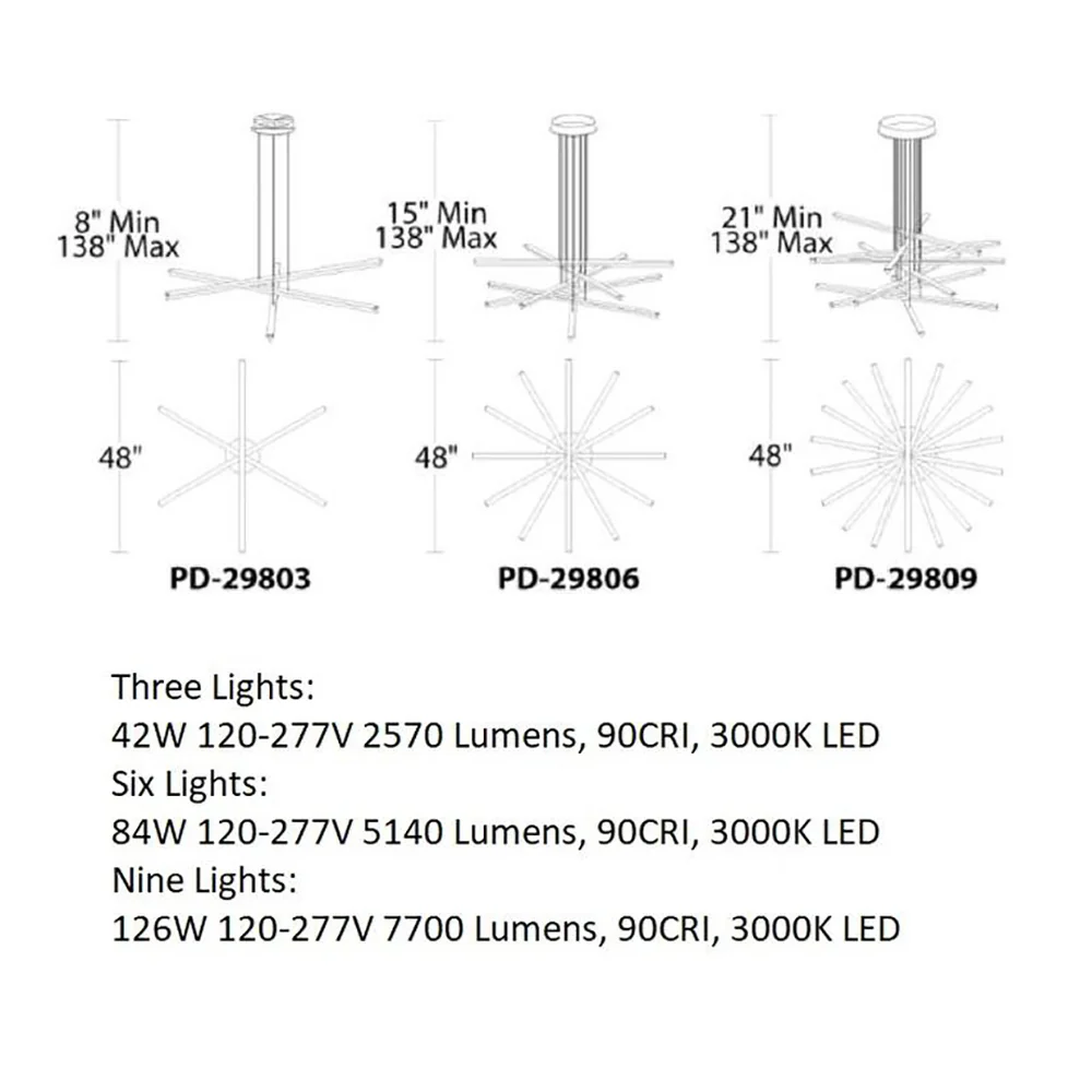 Stack LED Pendant Light - Image 3