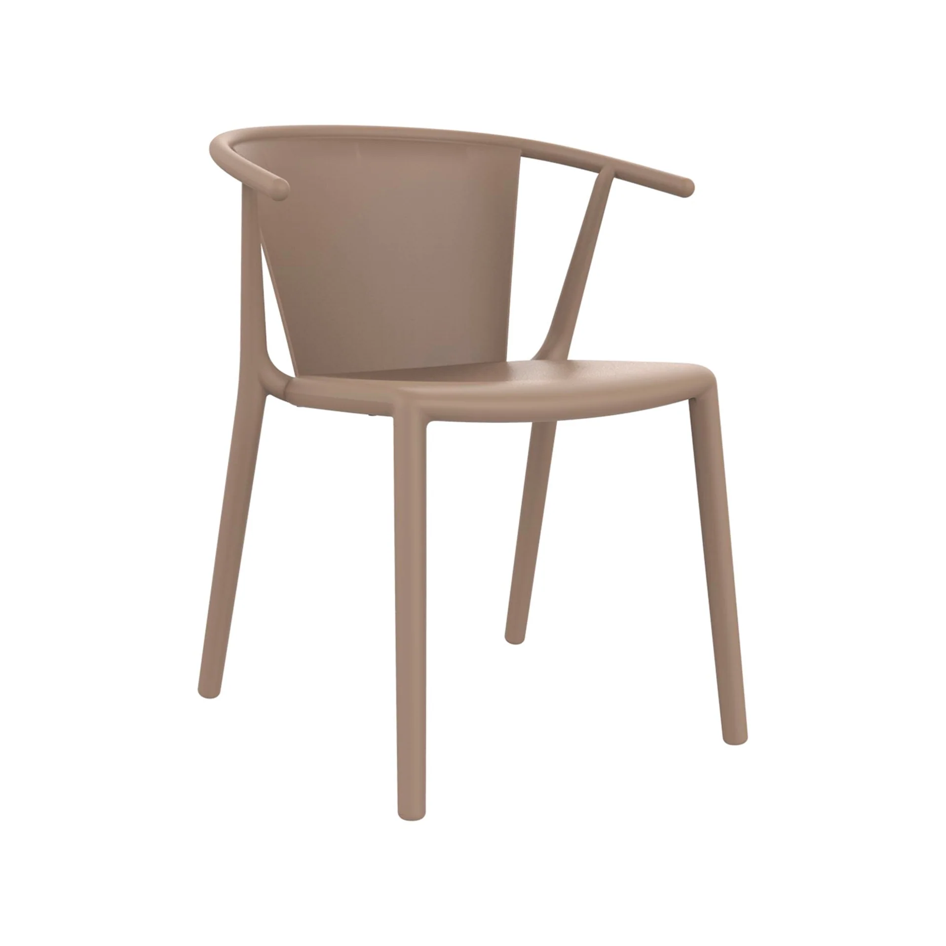 Steely Stacking Outdoor Dining Armchair (Set of 4) - Image 12