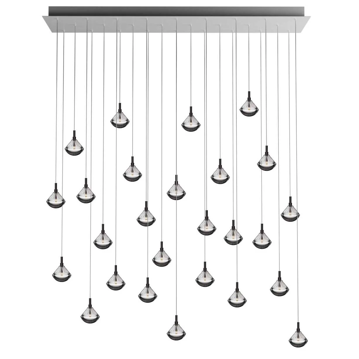 Stellar Dust Rectangle LED Chandelier - Image 2