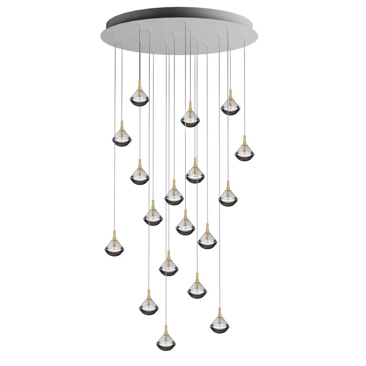 Stellar Dust Round LED Chandelier - Image 29