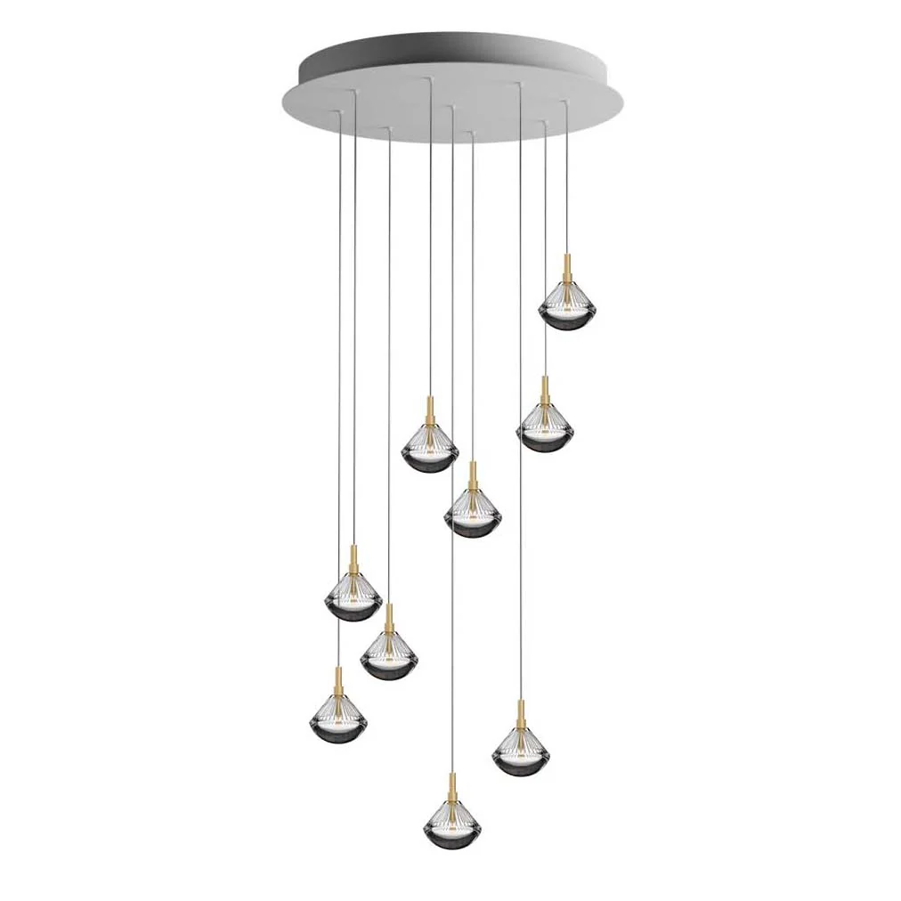 Stellar Dust Round LED Chandelier - Image 6